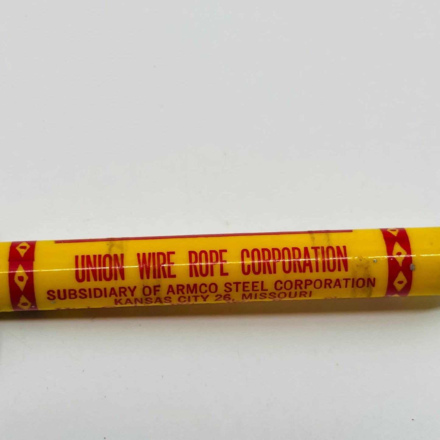 Bullet Pencil The Tuffy Line Union Wire Rope Co. Kansas City MO SB3