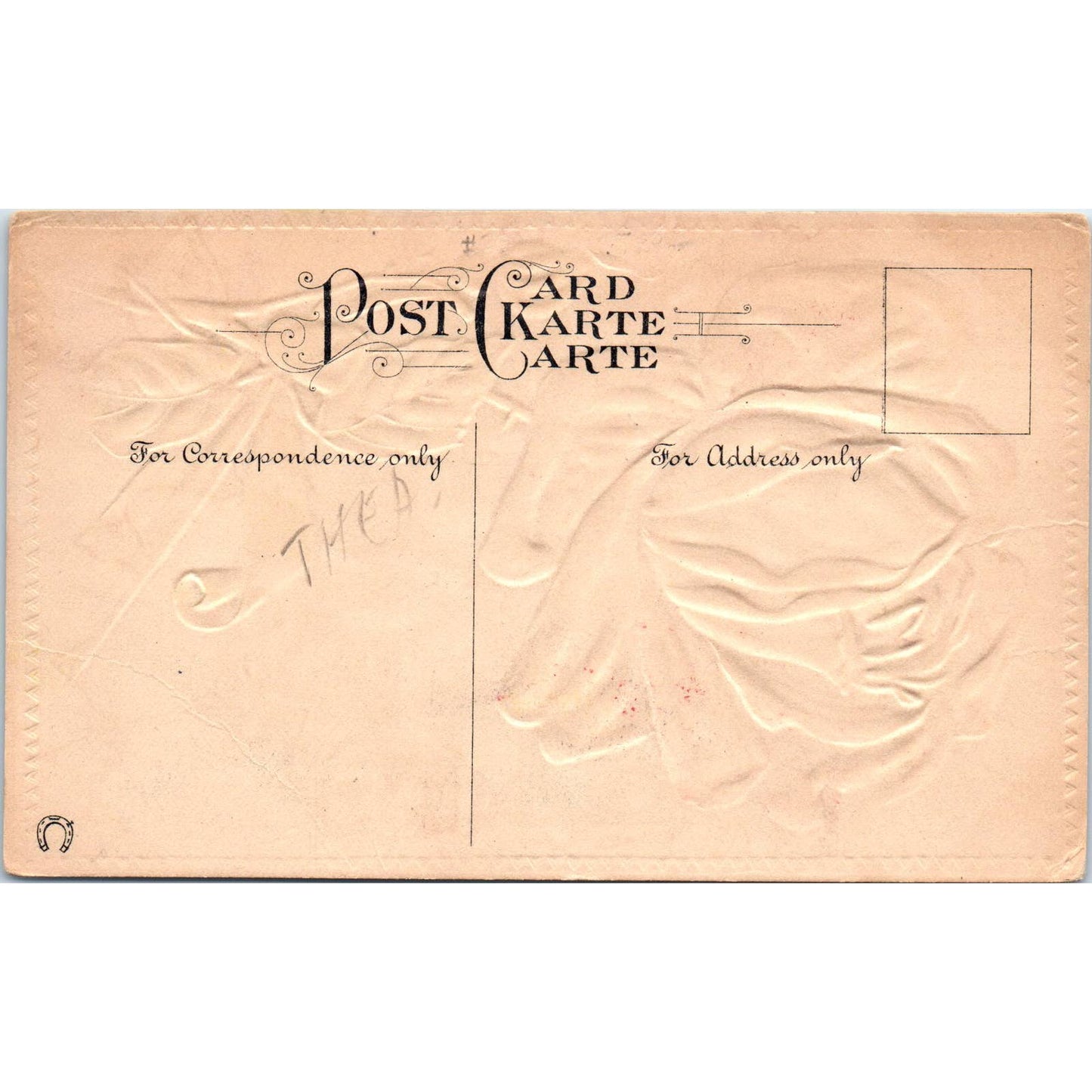 For Hearth and Home Matinee at the Grand Original Postcard TK1-25