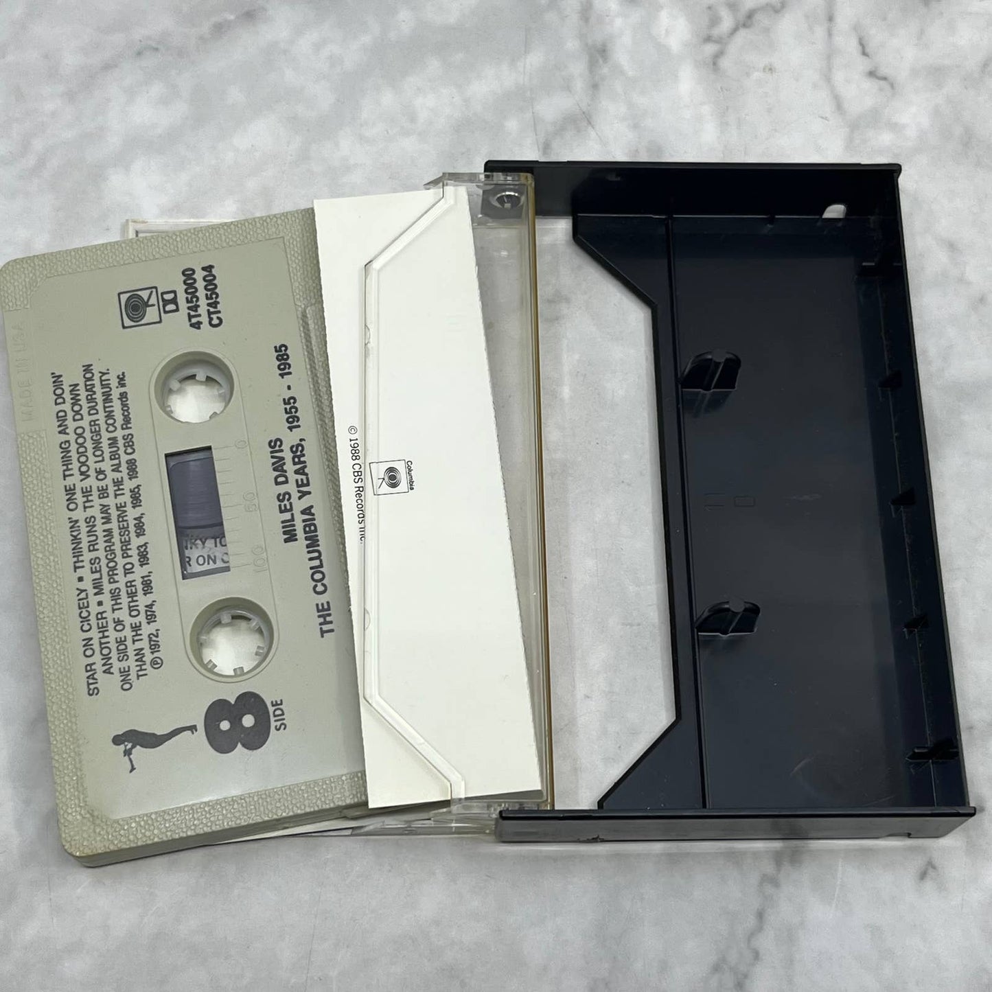 Miles Davis – The Columbia Years CASSETTE 4 - 1955-1985 Cassette Tape TF6-23