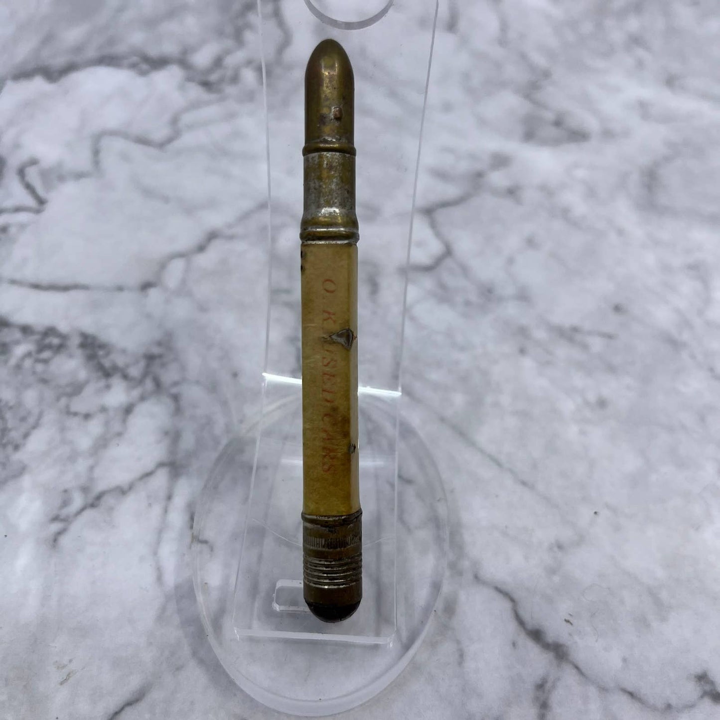 Vintage Bullet Pencil Carl Boeckemeier OK Used Cars Chevrolet Dumont IA SE6-3