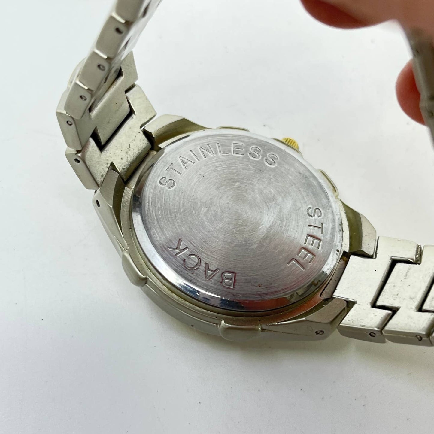 Men’s Silver & Gold Tone Wristwatch SD4