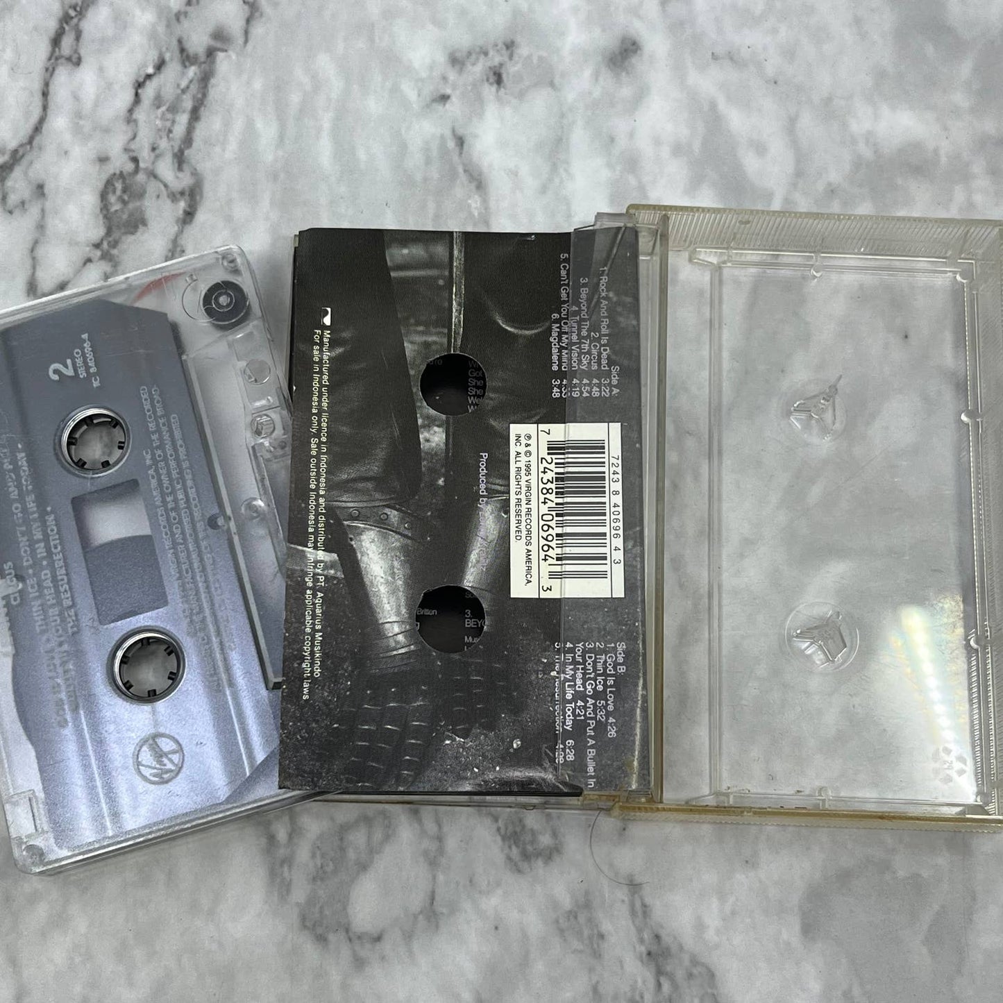 LENNY KRAVITZ - CIRCUS - Cassette Tape TH1-31