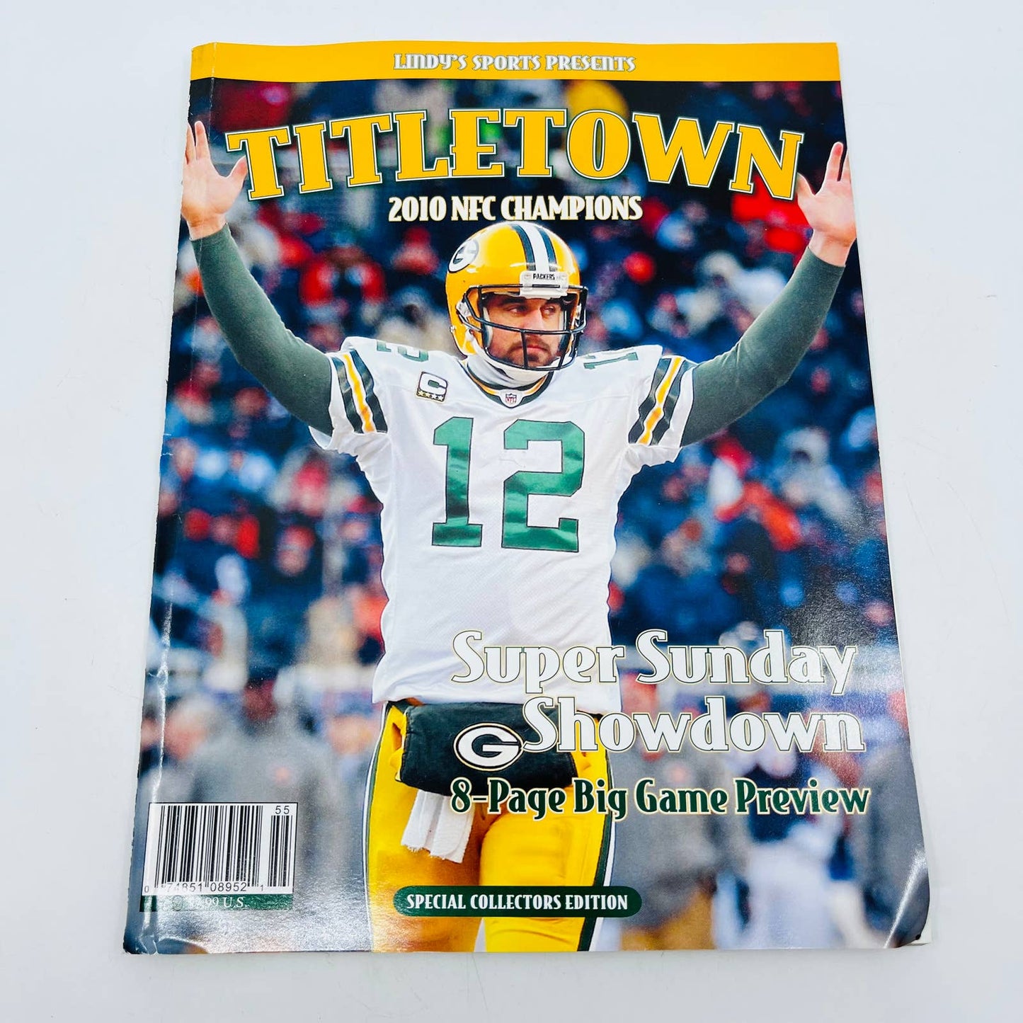 2010 Lindy’s Sports Titletown NFC Champ Green Bay Packers Super Bowl Preview BA3