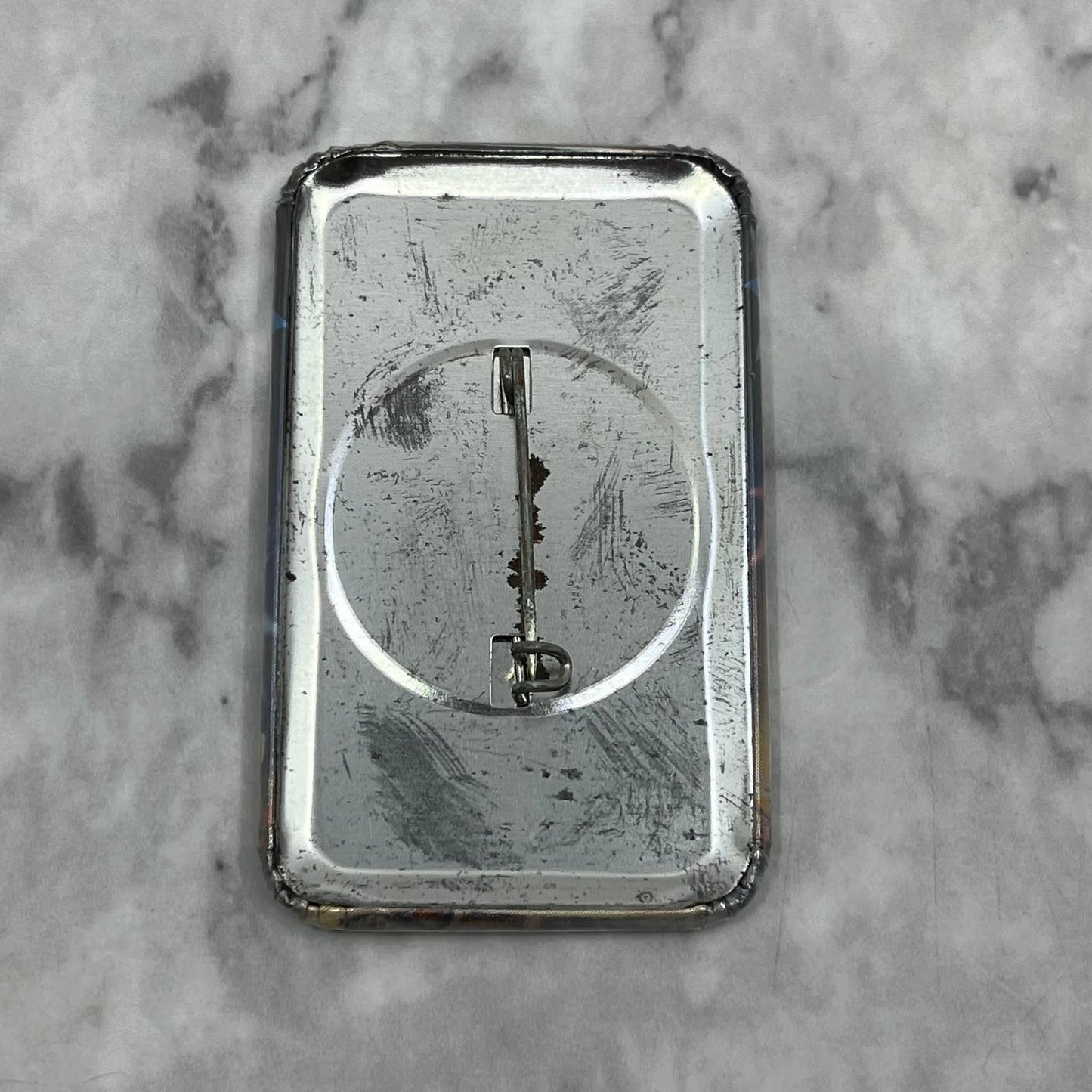 Vintage Disney Small World With MultiService NBAA 1986 Pinback Button Pin SF1