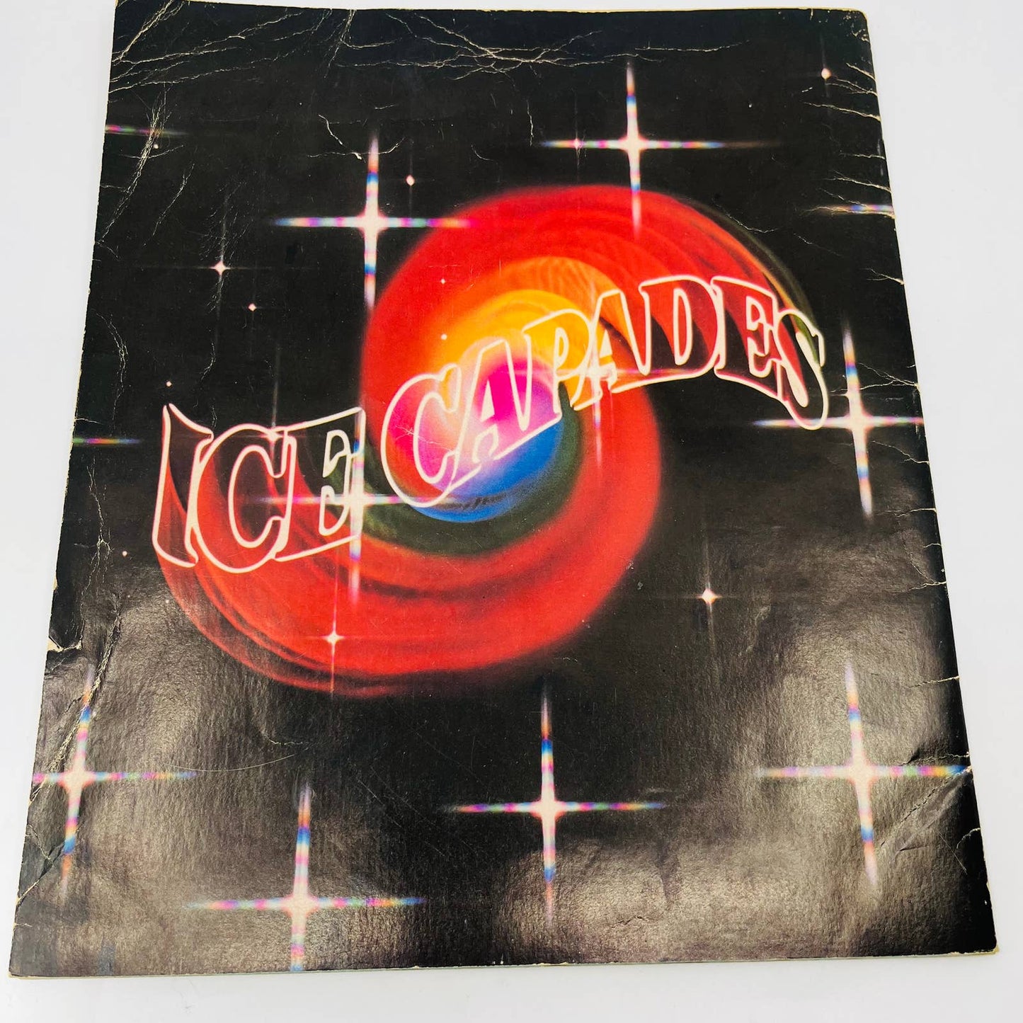 ICE CAPADES souvenir program Peggy Fleming Hello Broadway 1981 Wizard of Ahs BA2