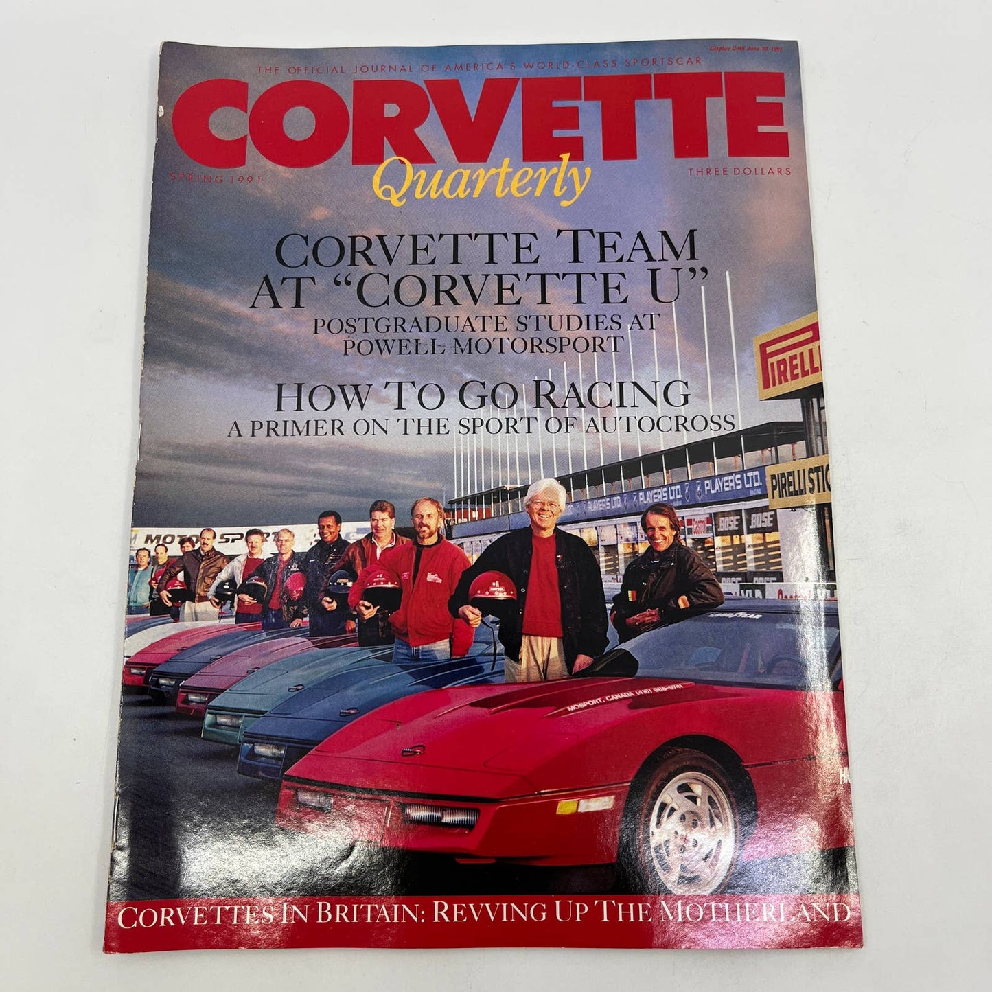 1991 Spring - Corvette Quarterly Magazine UNIVERSITY OF CORVETTE GRAD SCHOOL TG1
