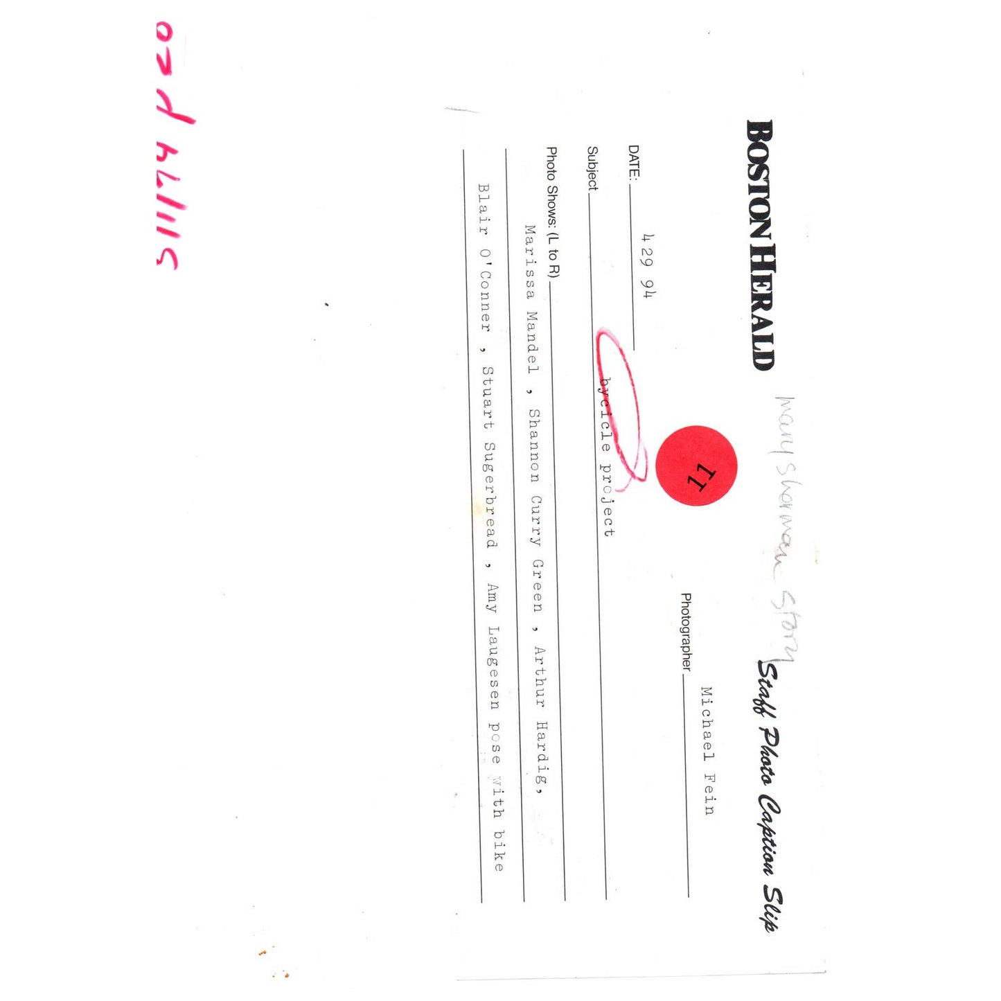 1984 Press Photo Mandel, Curry Green, Hardig, O'Conner, Sugarbread, Laugesen AD3