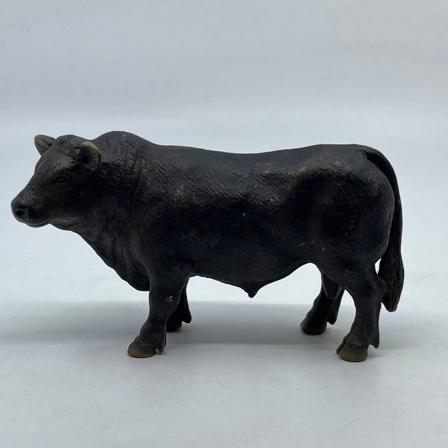 2003 Schleich BLACK ANGUS BULL Dairy Farm Animal Retired TC3