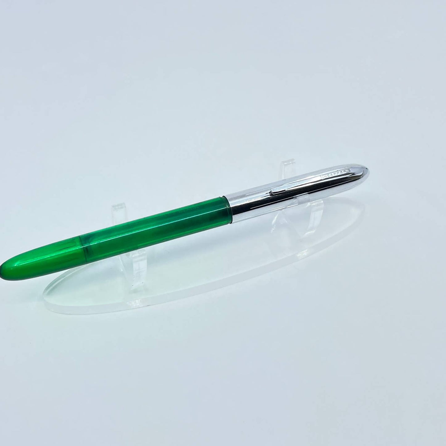 Vtg Sheaffer Translucent Green Fountain Pen SD7
