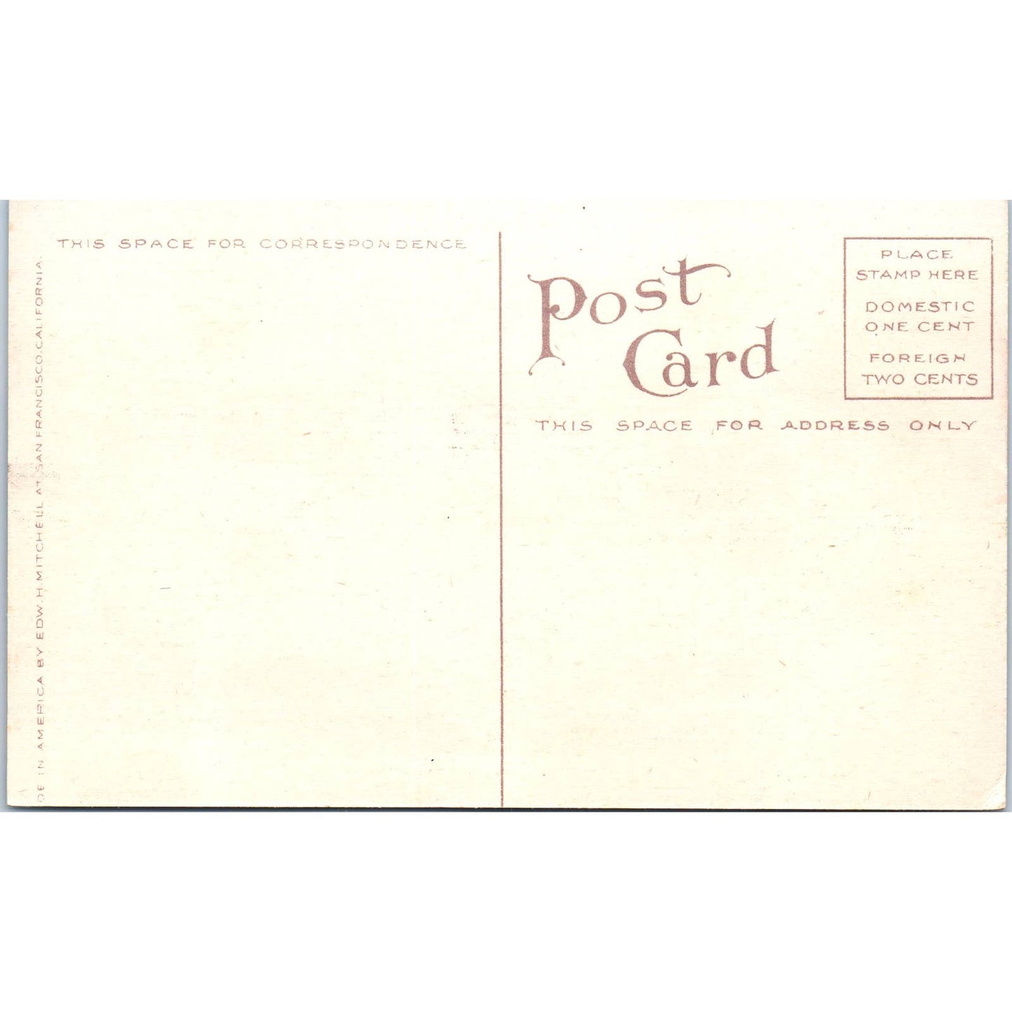 Antique Postcard Main Street at the Navy Yard Bremerton Washington TD9