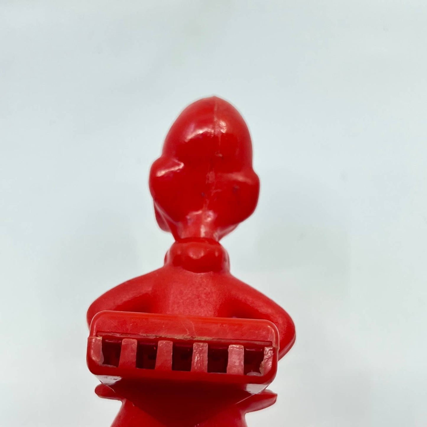 Vintage 1960 s Walter Lantz Red Woody Woodpecker Figural Whistle TE5