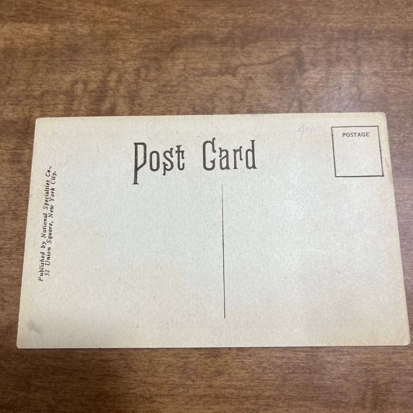 Antique 1917 RPPC Postcard WWI Soldier & Woman TAPS CO Buckingham PA1