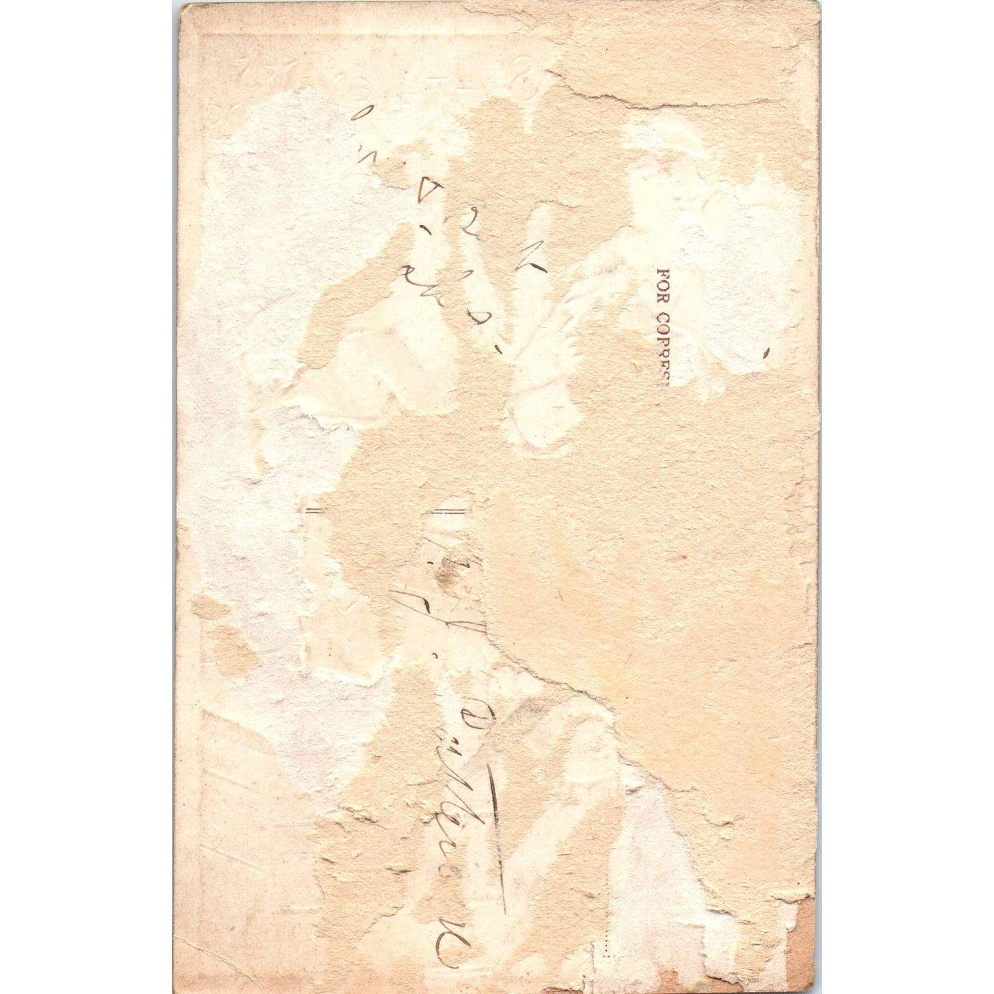 Antique Postcard Valentine's Day Cupid Made in Arcady SF2