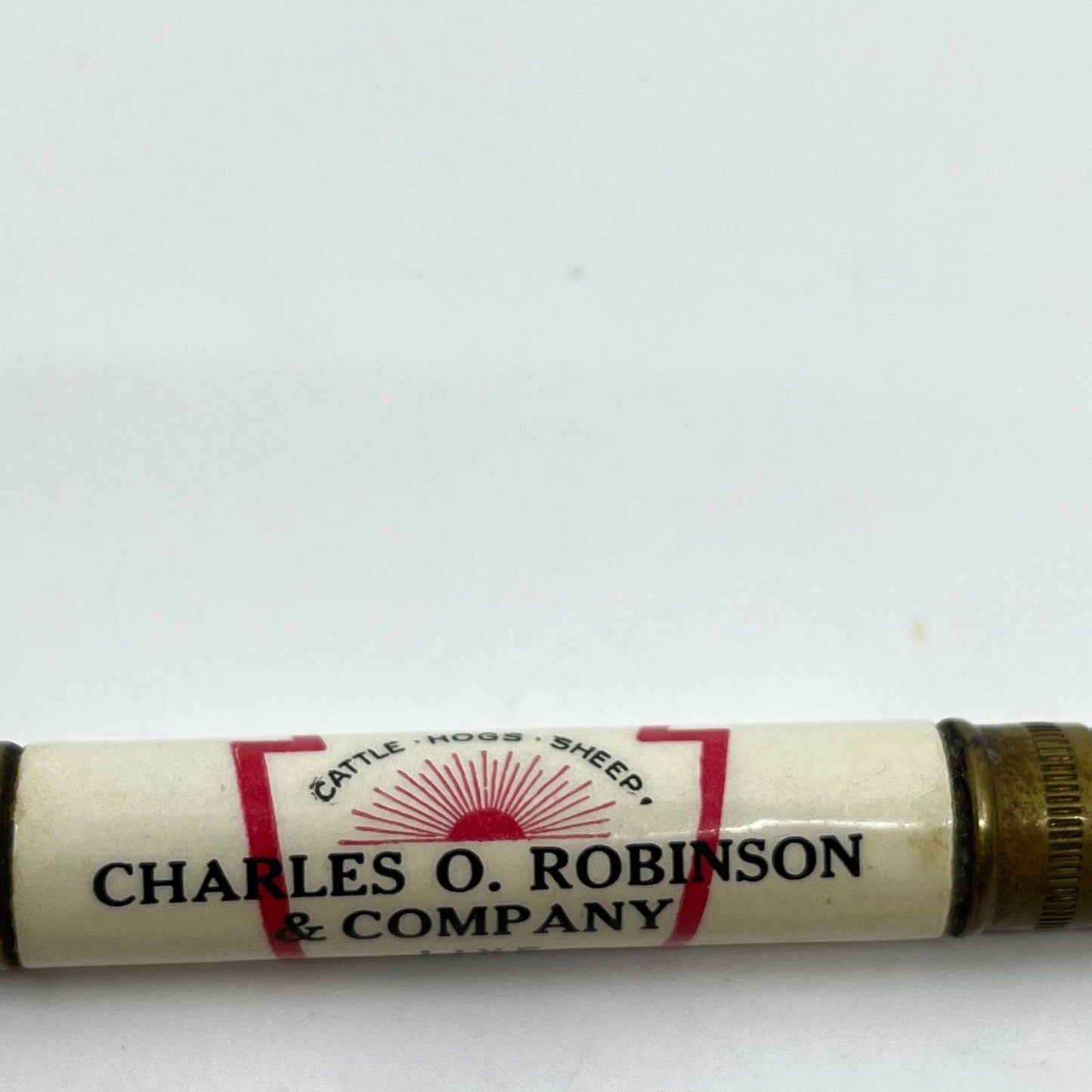 Bullet Pencil Charles O. Robinson Livestock Omaha St. Paul Chicago SC3