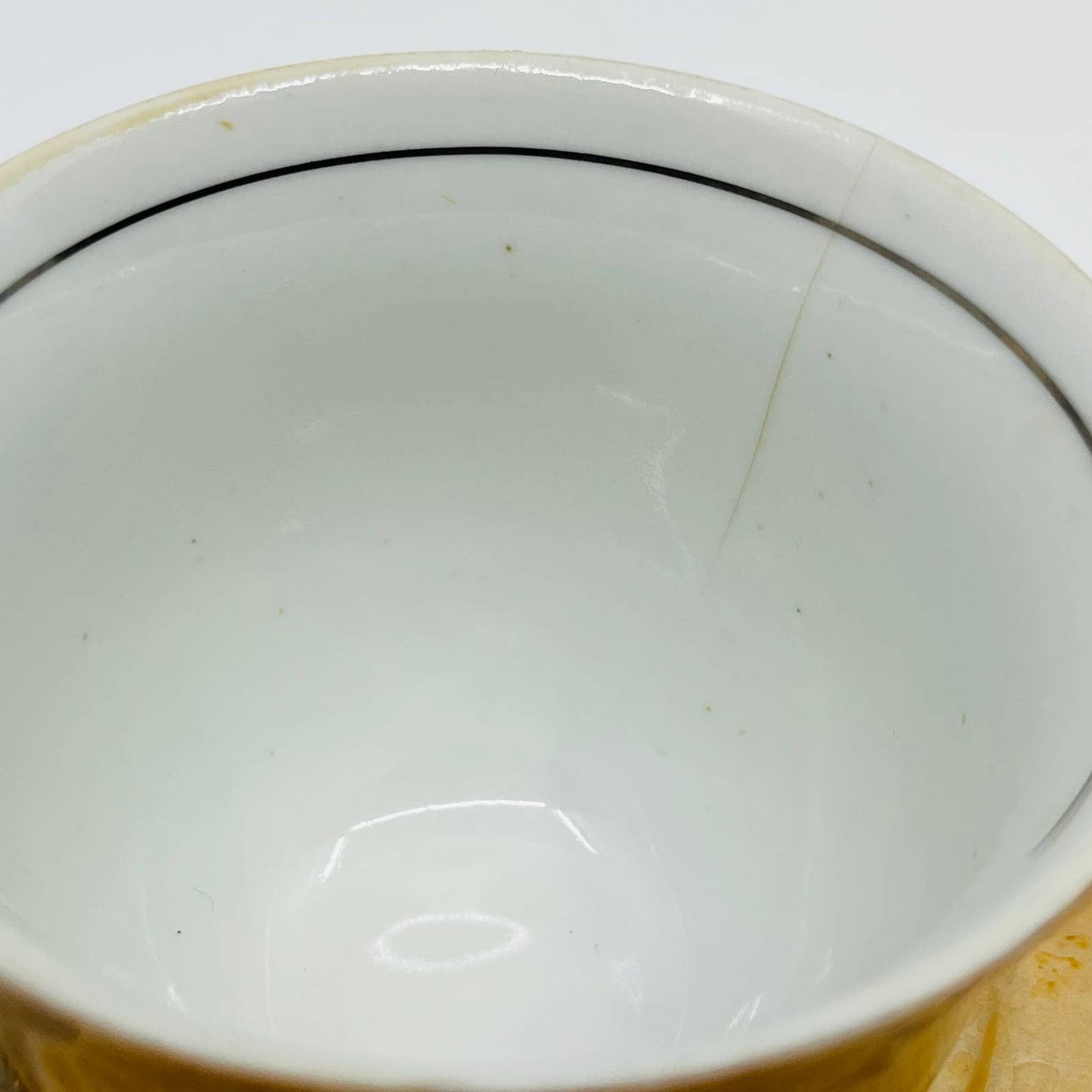 Wloclawek Poland Fine China Orange Opalescent Coffee Cup & Saucer Set TD7-C