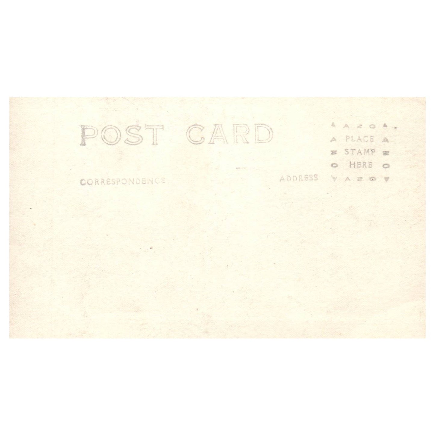 American Battleship on the Atlantic - Original Postcard RPPC TJ8-4