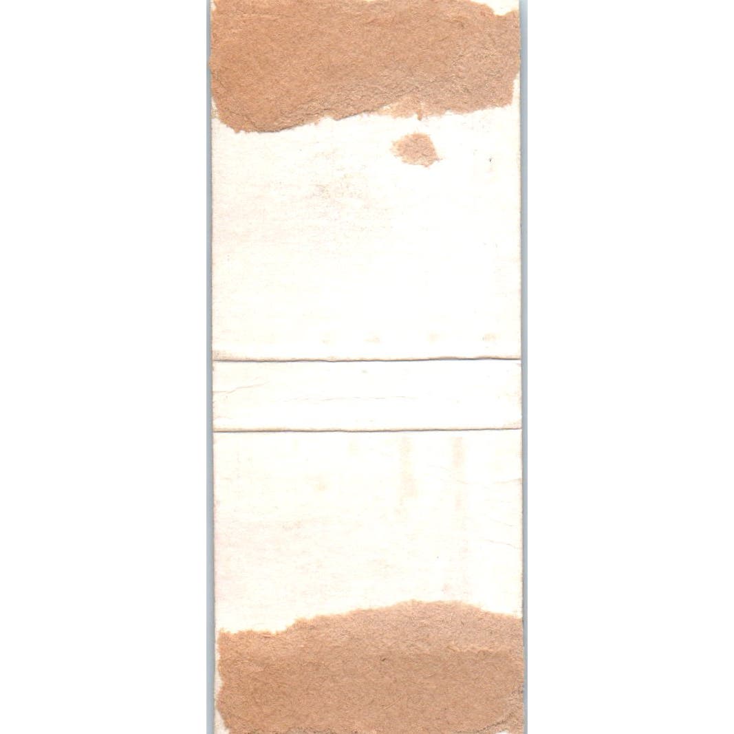 Season's Greetings First National of Kansas City MO Advertising Matchbook SA9-M2