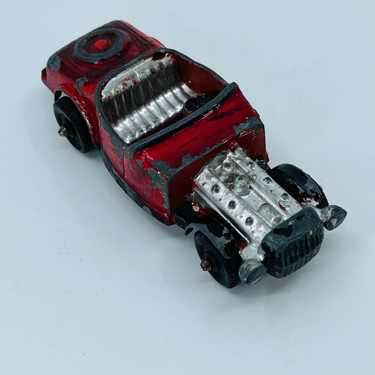 Vintage Die cast Tootsie Toy Model "B" Stamped Metal Car 3” Chicago USA SA3