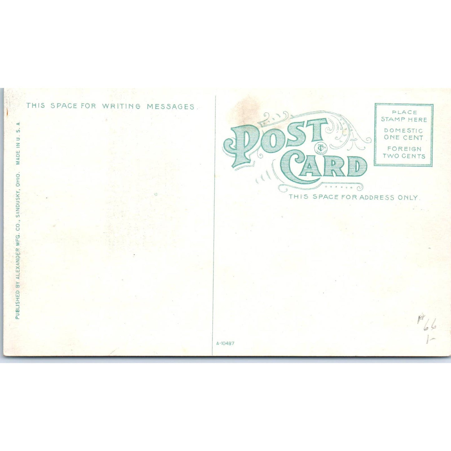 Hotel Commodore Put-In-Bay Ohio Original Postcard TK1-20