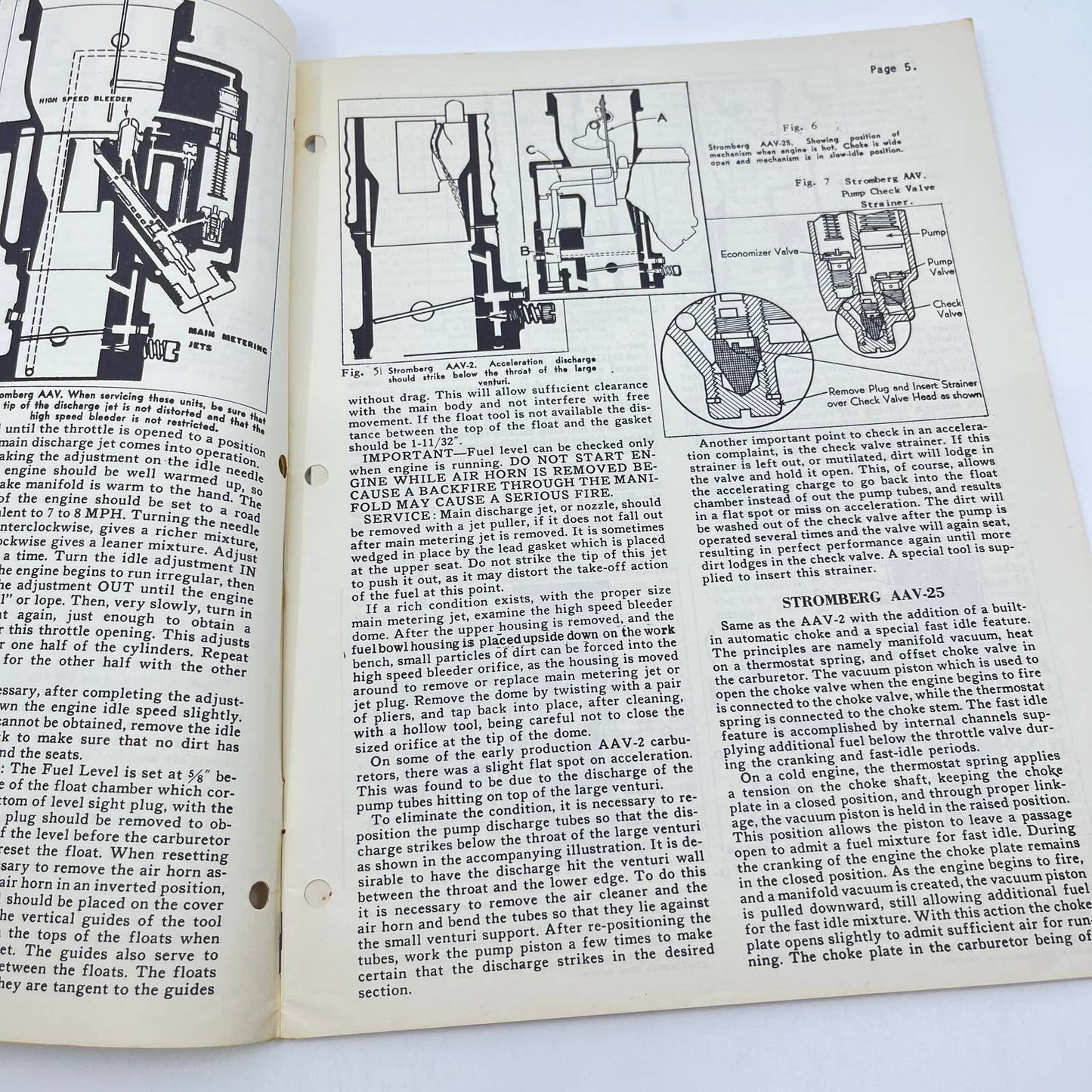 1951 Interstate Training Service Manual Unit 15 Carburetor Service TF8