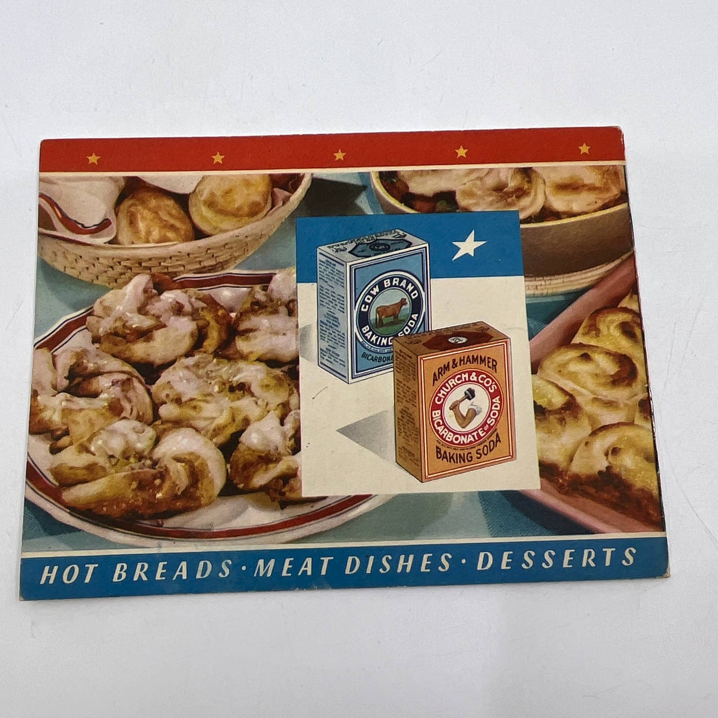 1942 Cookbook Arm & Hammer Cow Brand My Surprise Recipe Martha Lee Anderson TI4