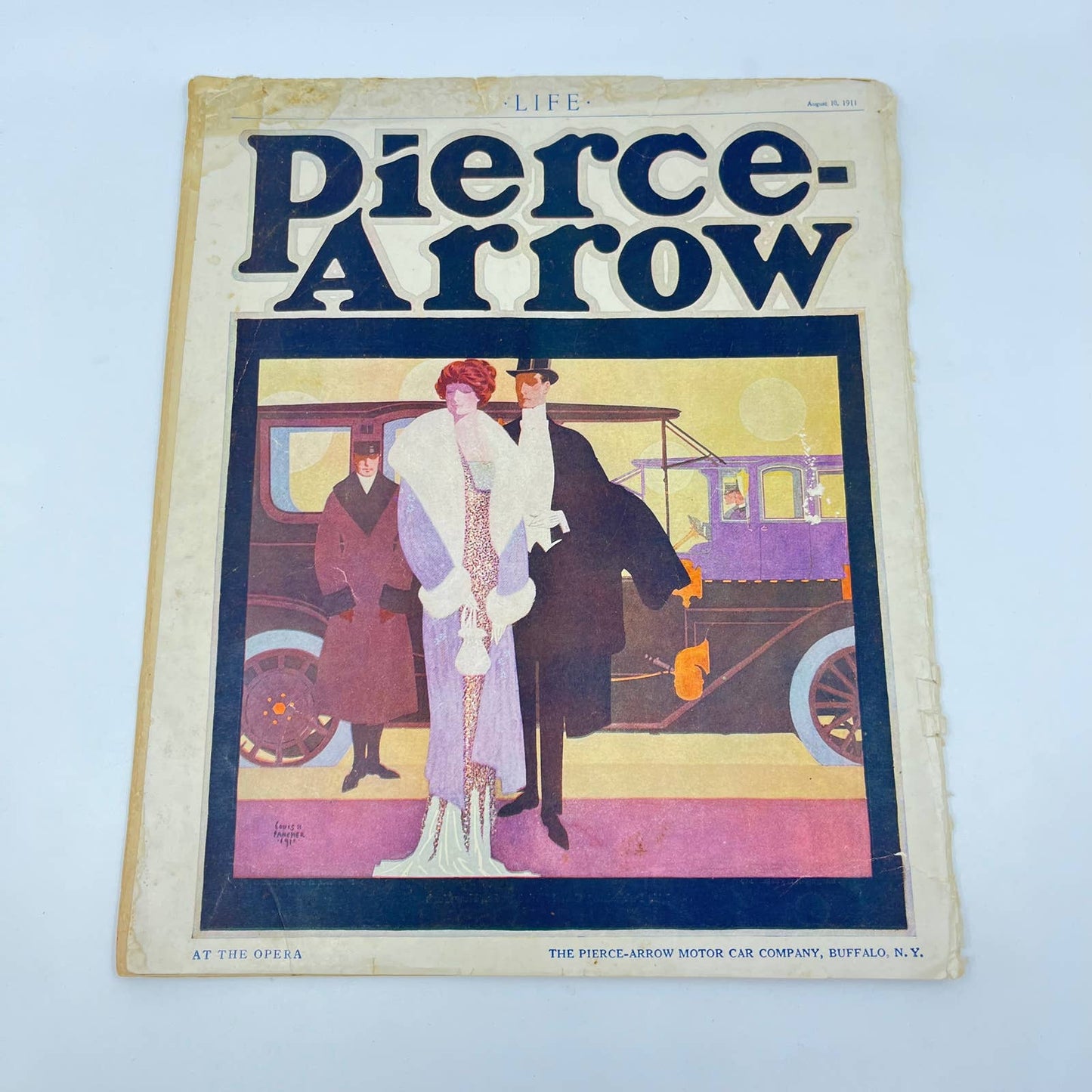 Life Magazine – August 10, 1911 (# 1502) – Rea Irvin – Deep Sea Number TF7