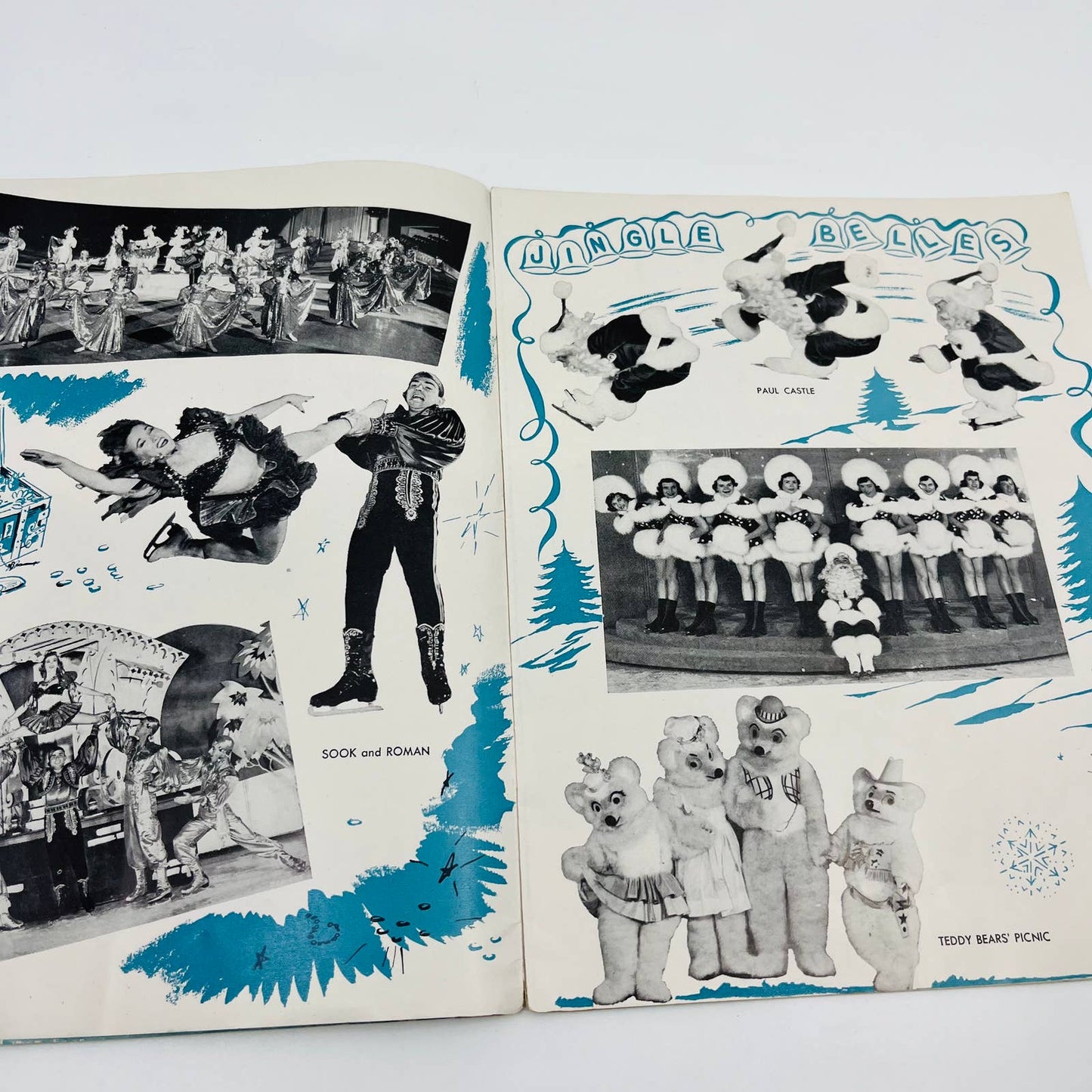 1952 ICE CAPADES souvenir program John H Harris Alan Konrad TD8