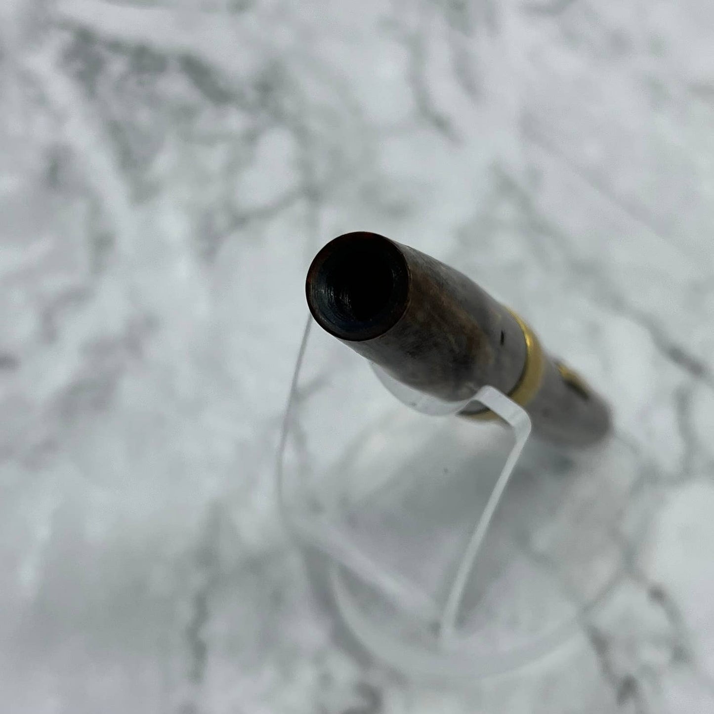 Vintage Marbleized Amber Cellluloid Fountain Pen Small Nib SE6