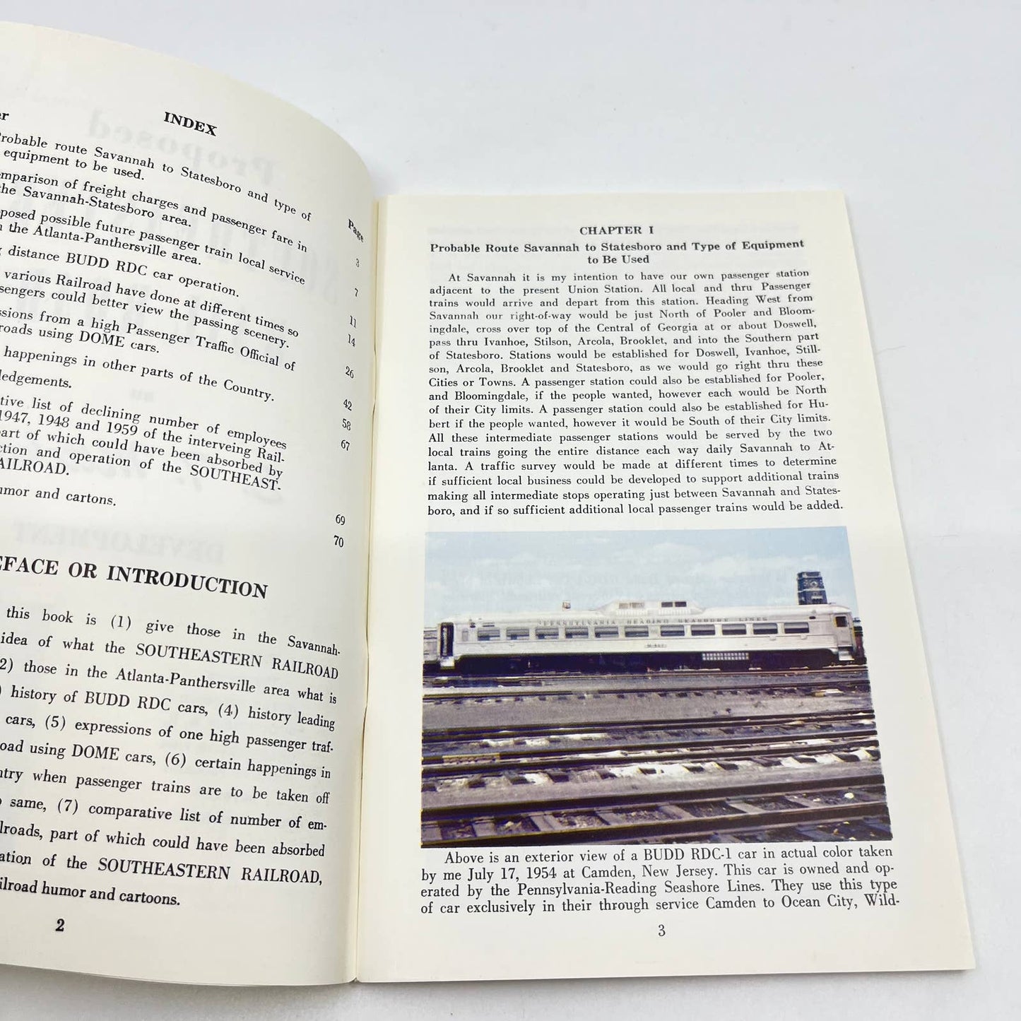 1950s Proposed Southeastern Rail Road an E.J. Mitchell Development Vol. II TF8