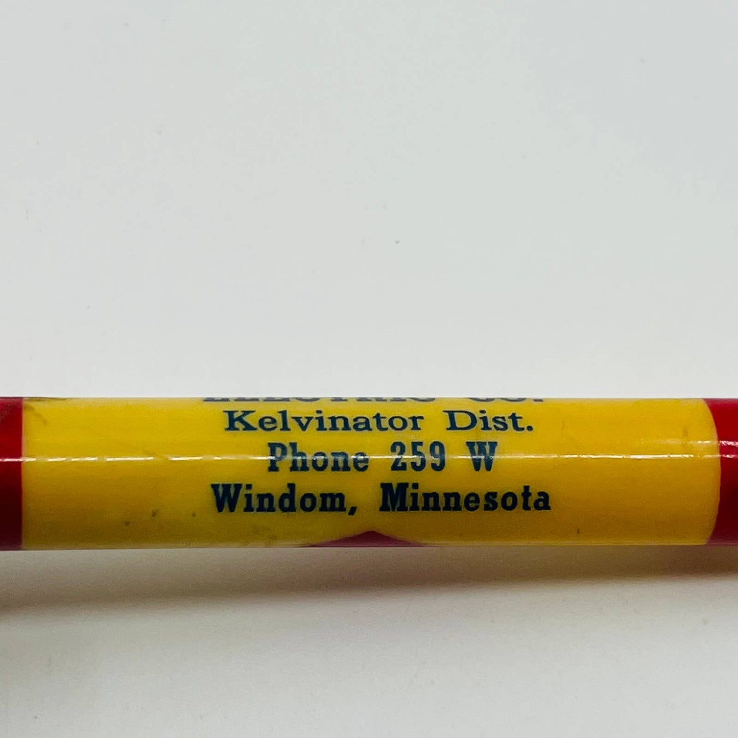 Bullet Pencil Loken & Loken Electric Co. Kelvinator Dist. Windom MN SB3