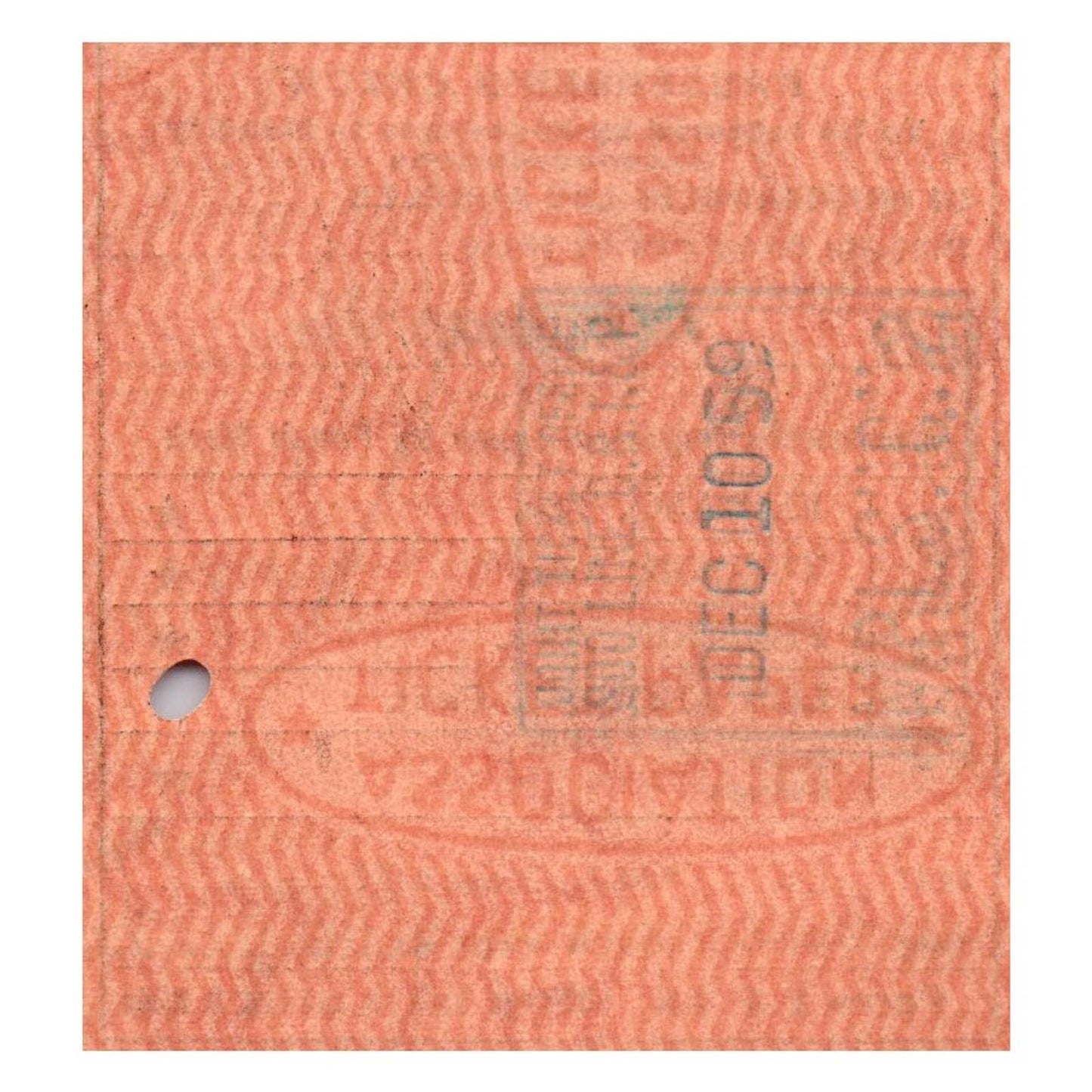 1959 Rock Island Railroad Rocket Fleet Ticket Jacket w/ Stubs SE4