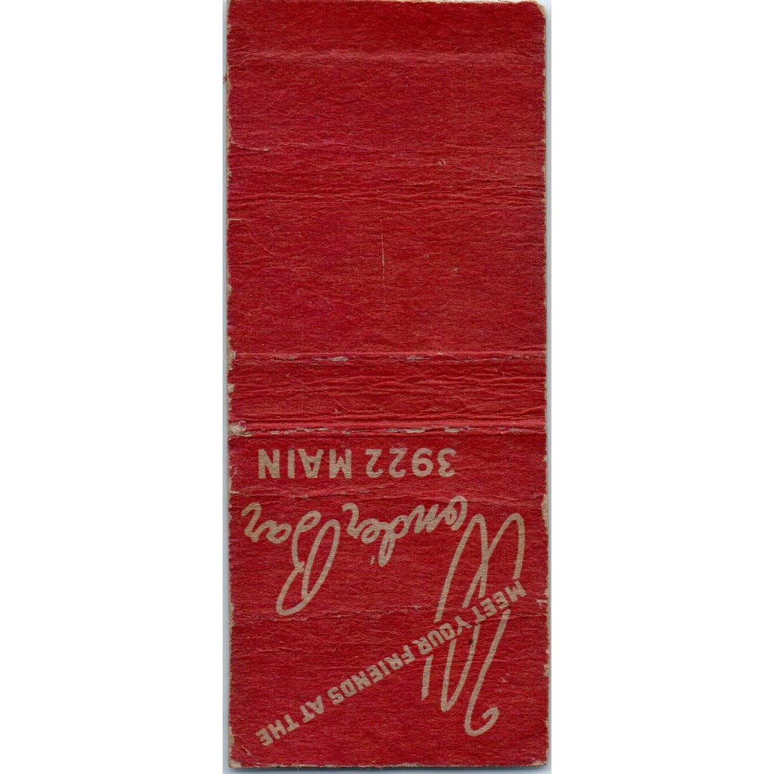 Wonder Bar - Kansas City MO Advertising Matchbook Cover SA9-M3