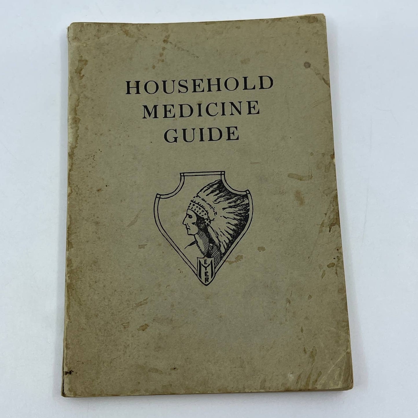 1940 Household Medicine Guide J.I. Lighthall The Great Indian Medicine Man TG6
