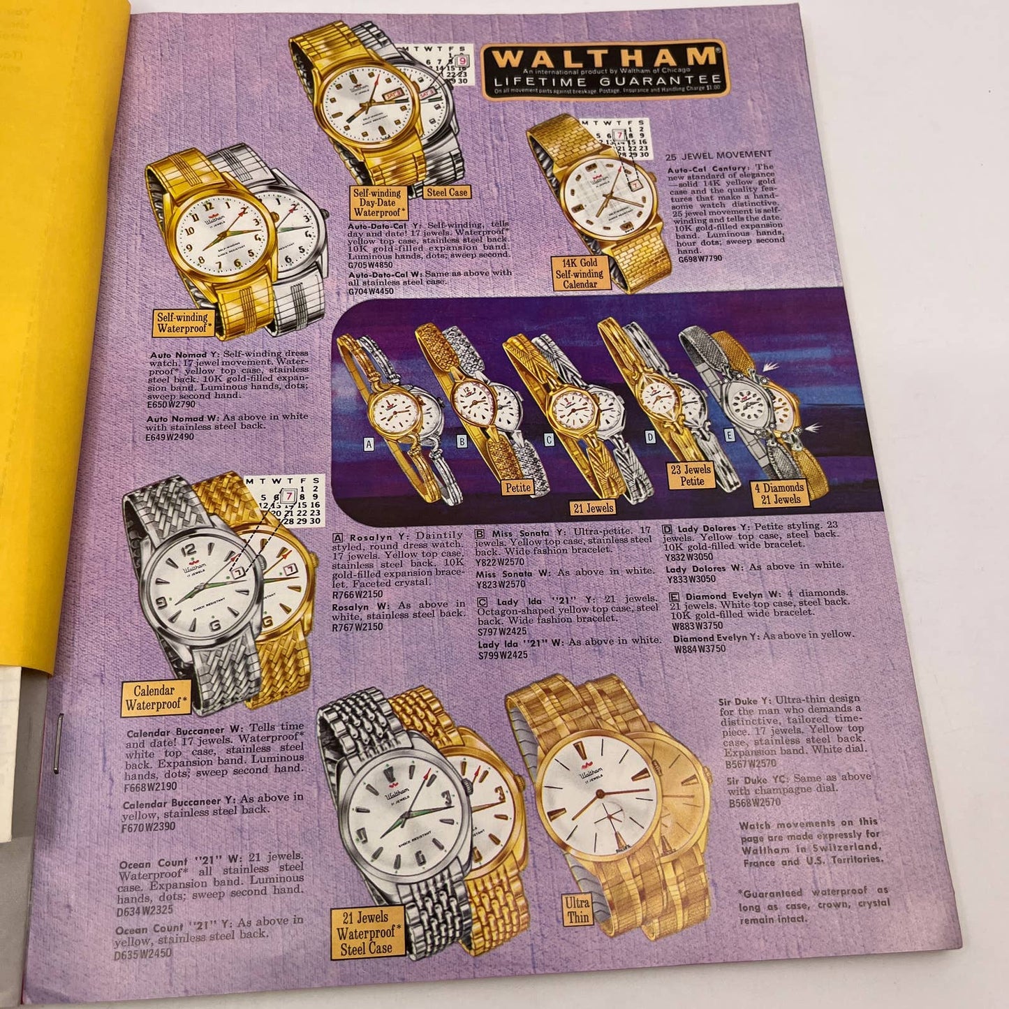 1968 North American Dealer's Catalog No.68 Diamonds Watches Rings Tool TC1