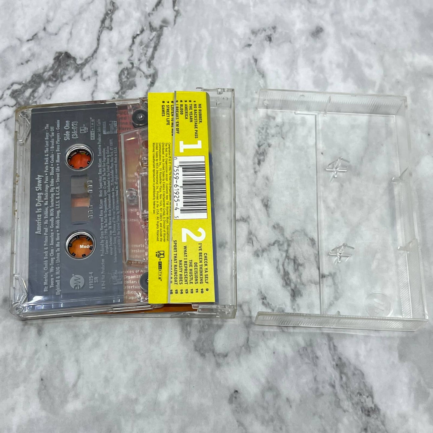 Hip-hop Cassette-America Is Dying Slowly Cassette Tape TD9-59
