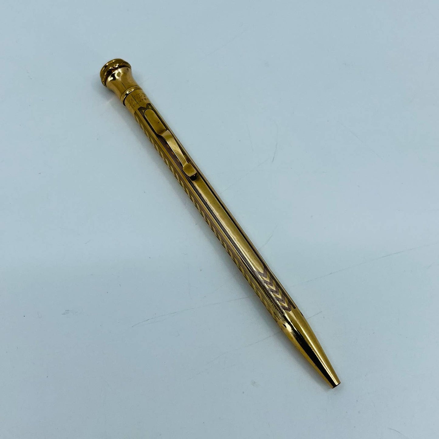 1922 Wahl Eversharp Mechanical Pencil Etched Gold Filled SB8-2