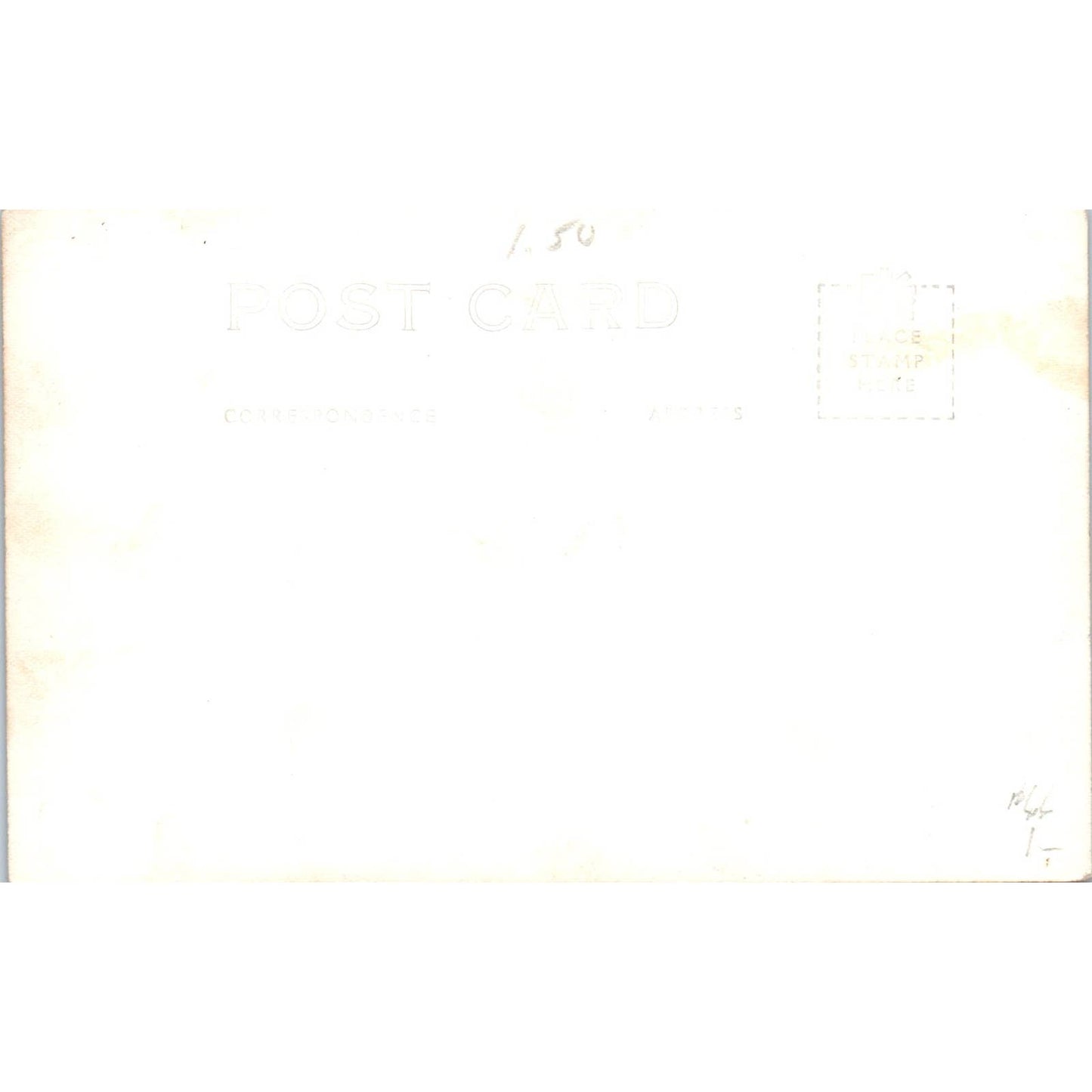 Front View Roosevelt Home Hyde Park New York RPPC Original Postcard TK1-21