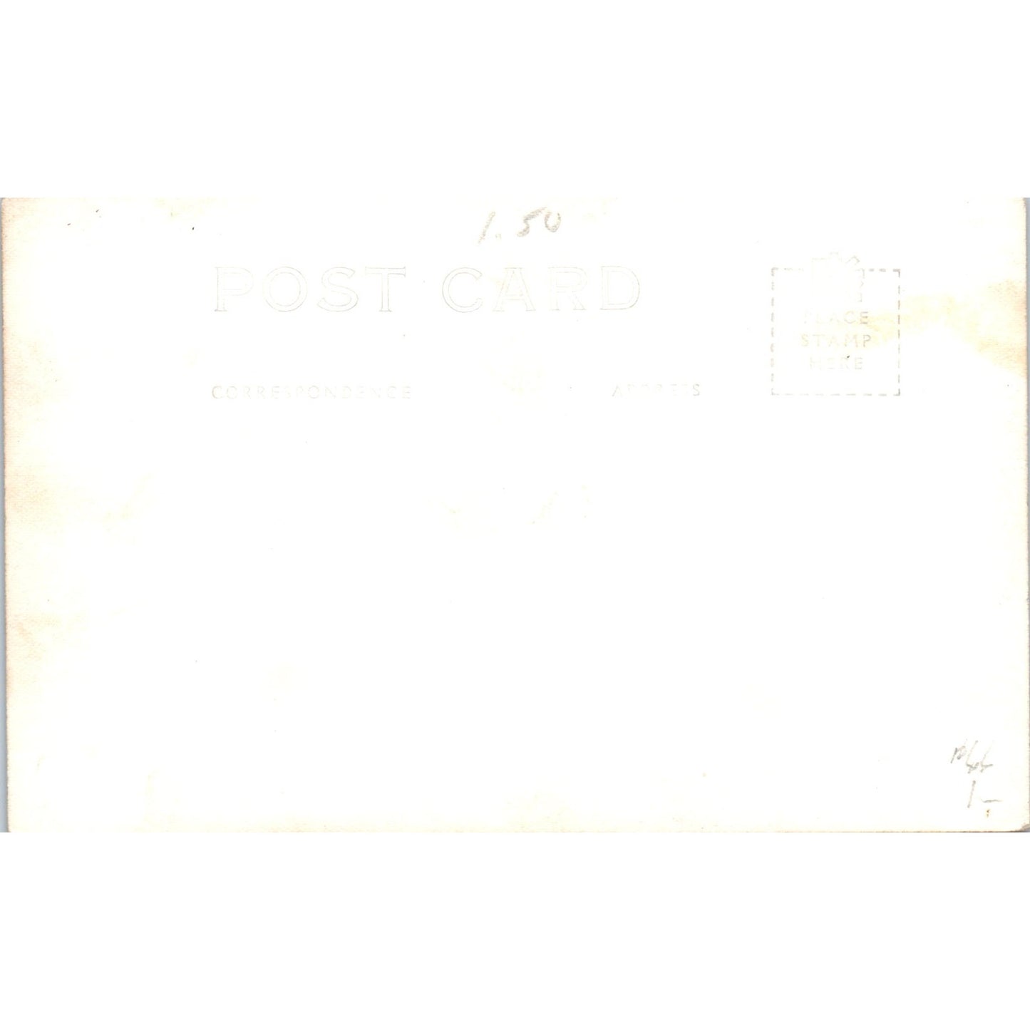 Front View Roosevelt Home Hyde Park New York RPPC Original Postcard P2-1