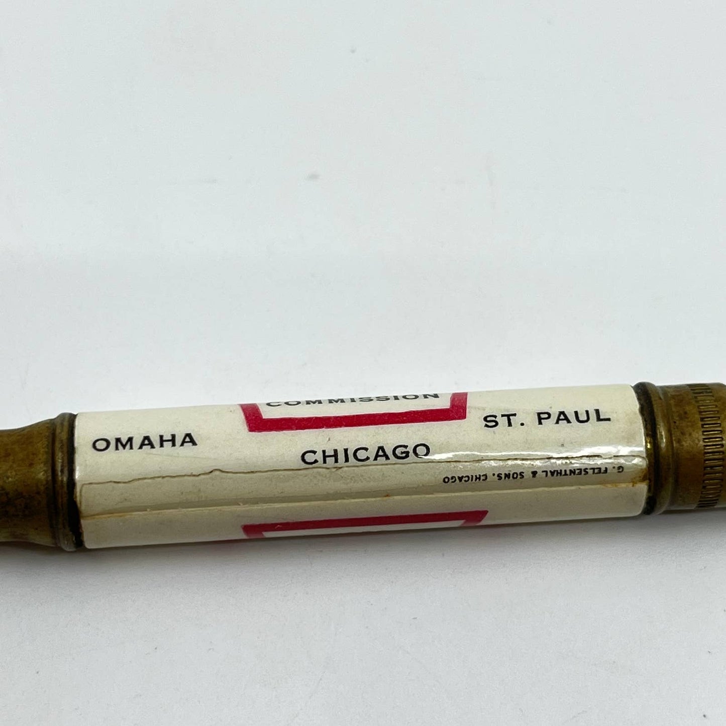 Bullet Pencil Charles O. Robinson Livestock Omaha St. Paul Chicago SC3