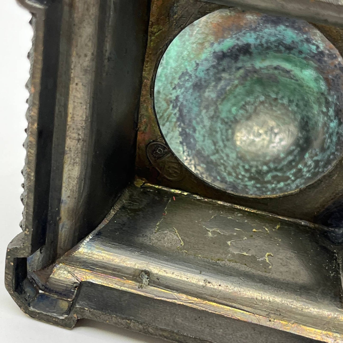 Antique Victorian Art Nouveau Inkwell TC8