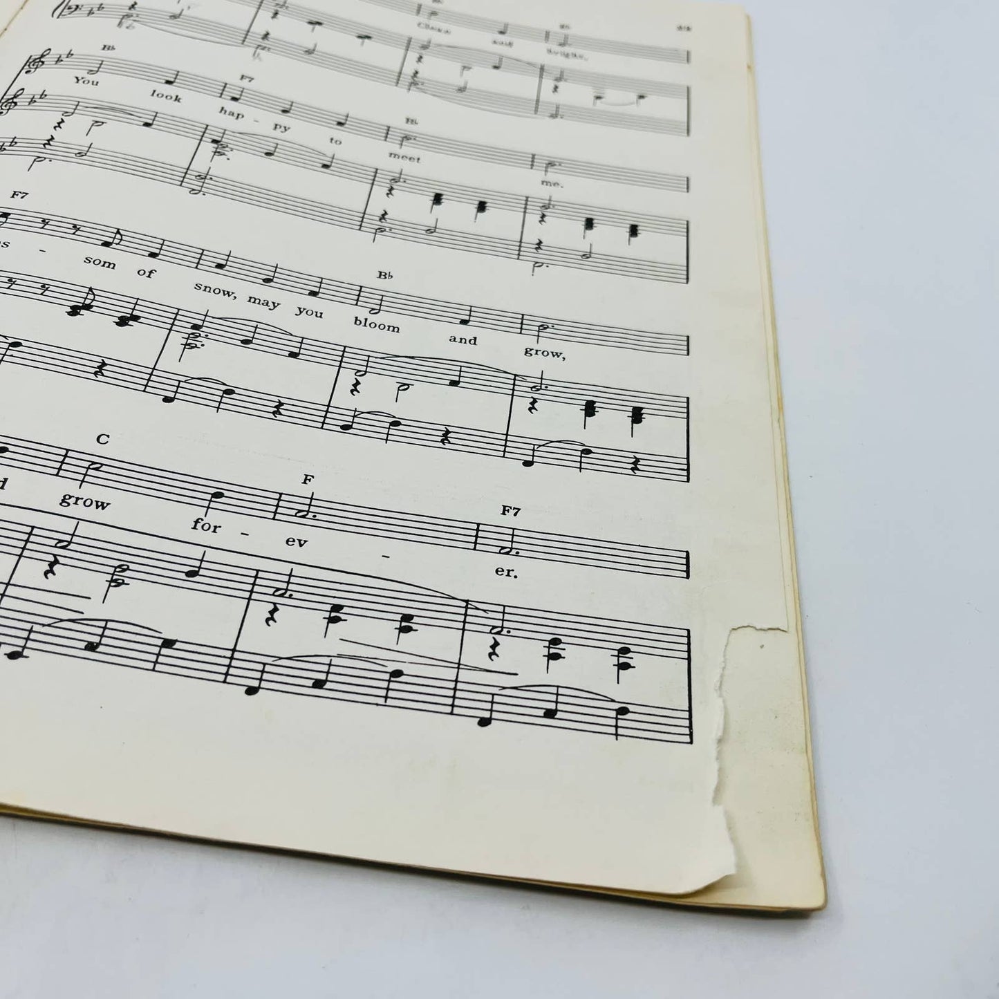 1959 The Sound of Music - Vocal Selection Book Rodgers & Hamerstein BA4