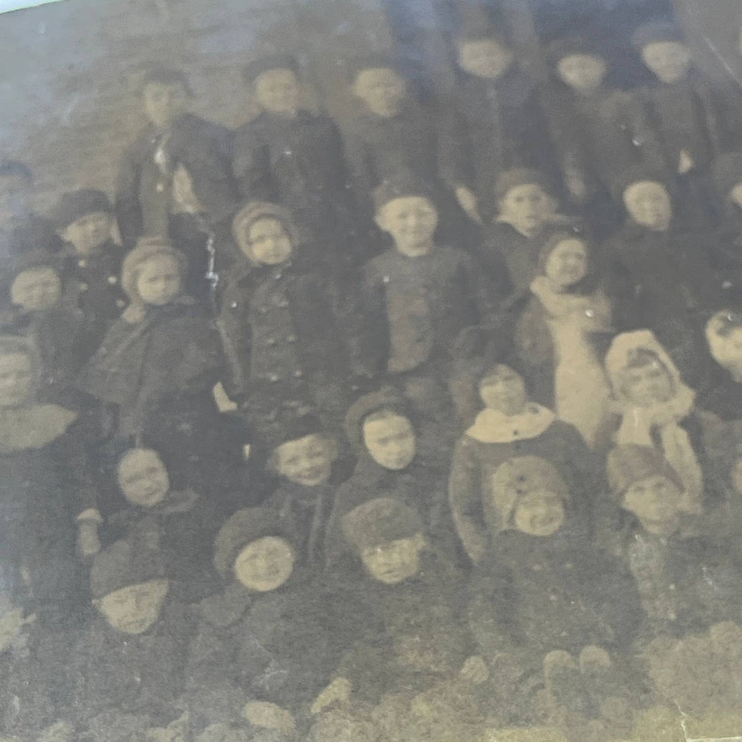 1889 Class Photo 4th Grade Lancaster New York AB8