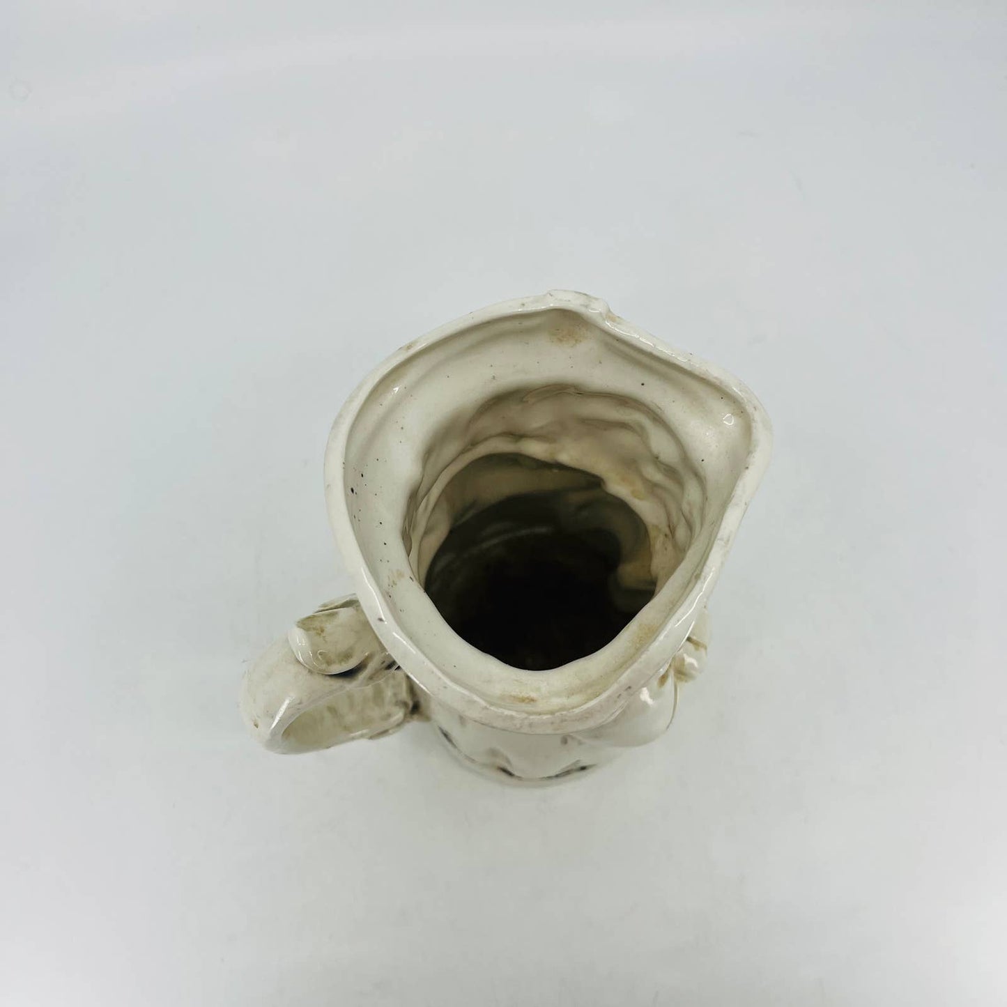 Vintage Porcelain Toby Style Colonial Pitcher Jug Japan 6.5” TC4