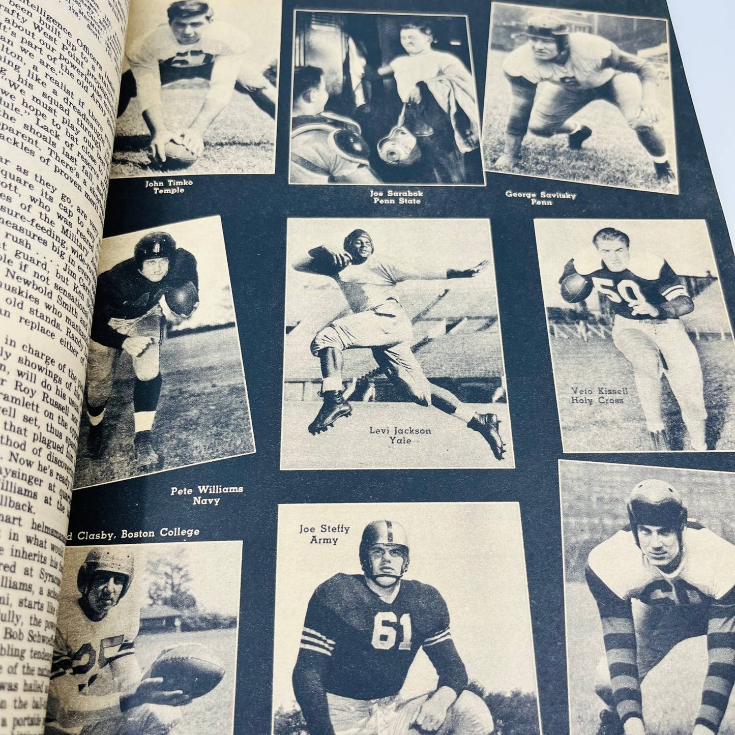 Illustrated Football Annual 1947 Magazine Bobby Layne Texas EXCELLENT BA3