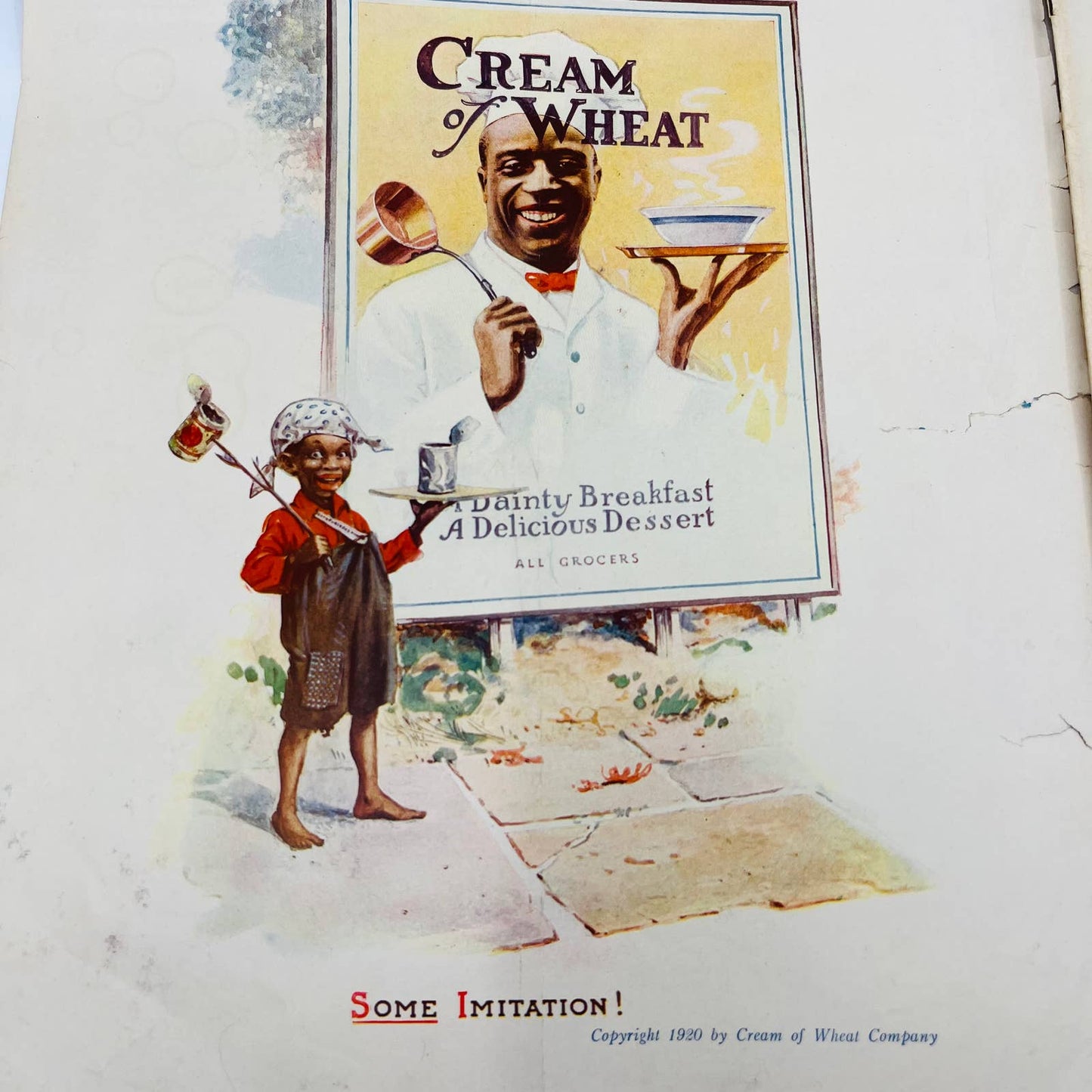 Modern Priscilla Magazine Jan 1921 Beautiful Woman Art Deco Cream of Wheat BA4