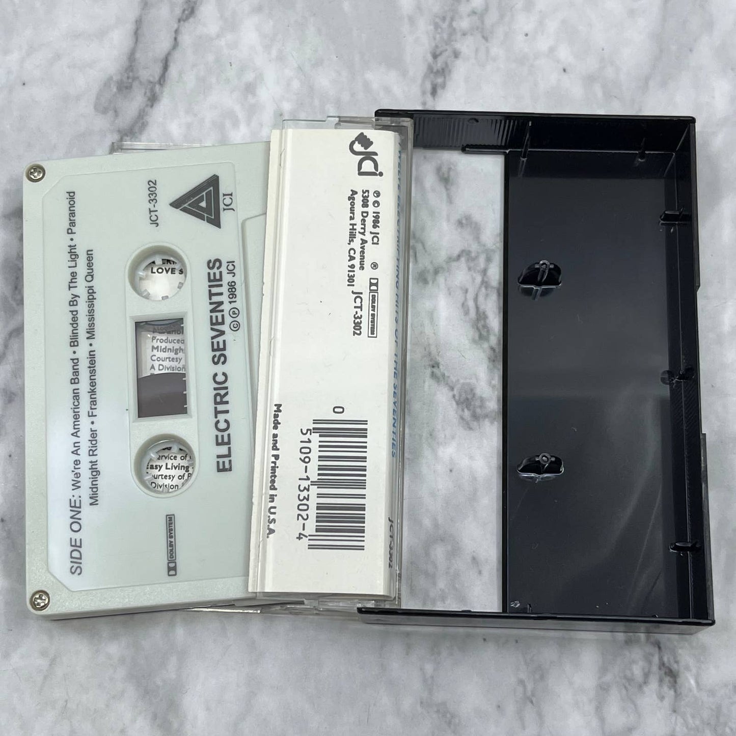Baby Boomer Classics - Electric Seventies Rock Compilation Cassette Tape TJ6-78