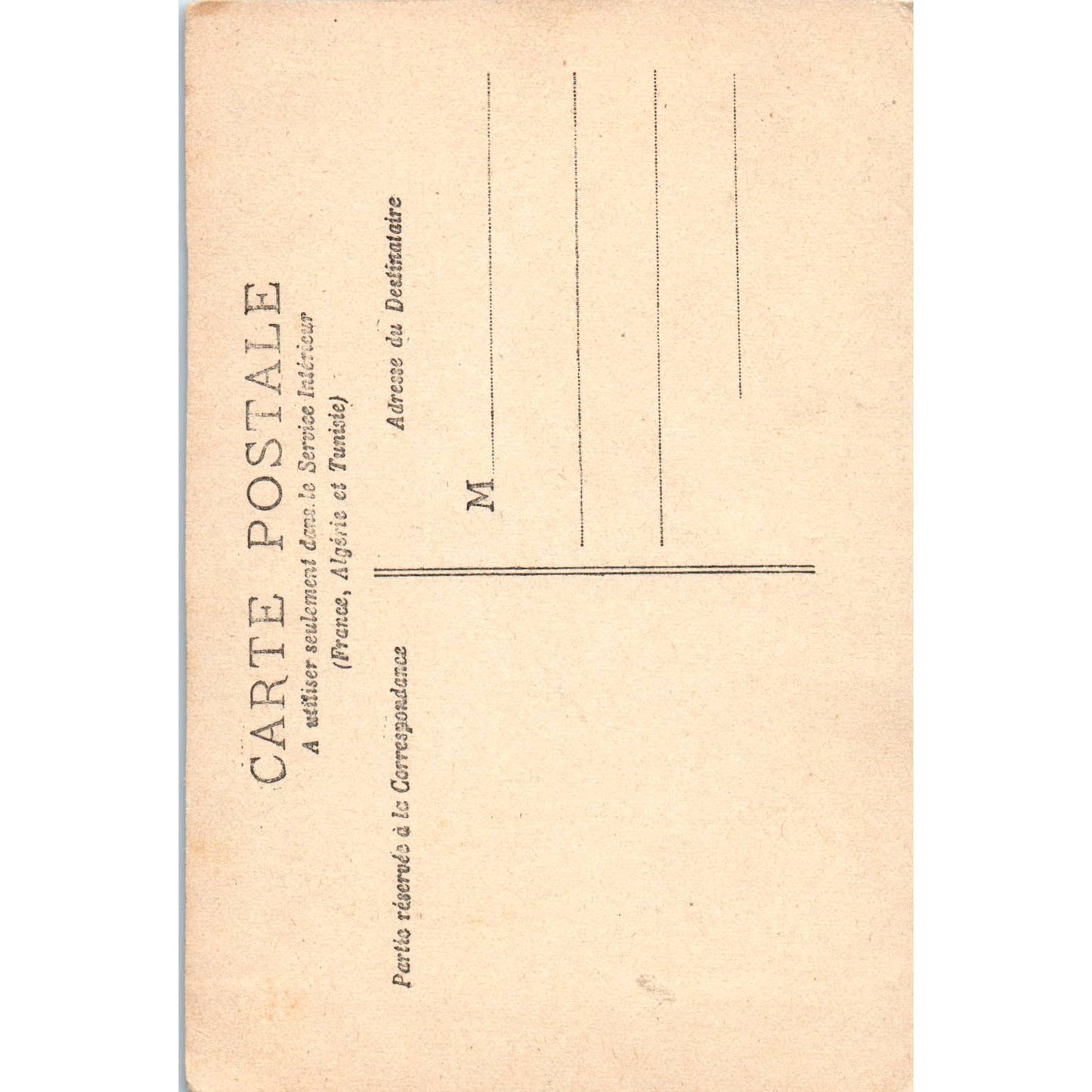 Antique Postcard RPPC French Victorian Lady H. Gerard Prof Stebbing SE8