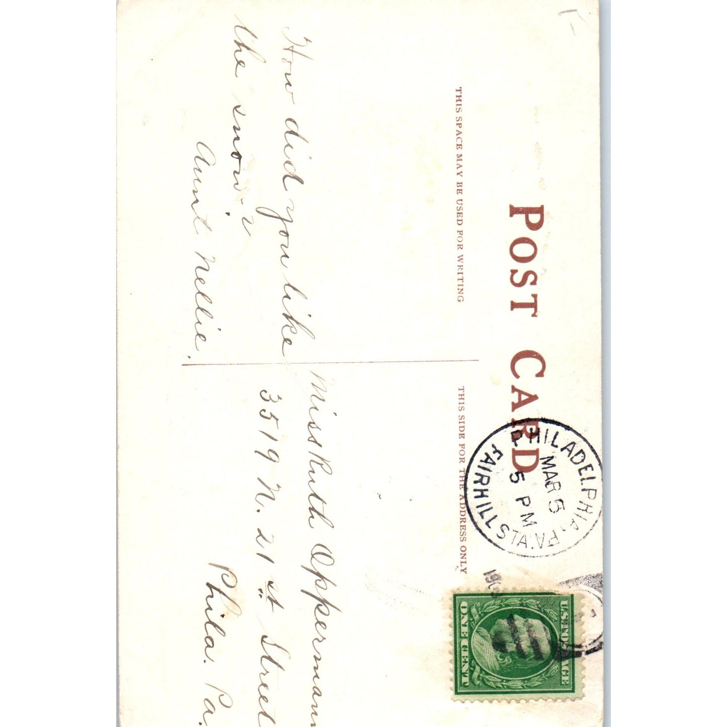 Dorothy Dainty Ribbons & Bows Advertising c1908 - Original Postcard P3-4
