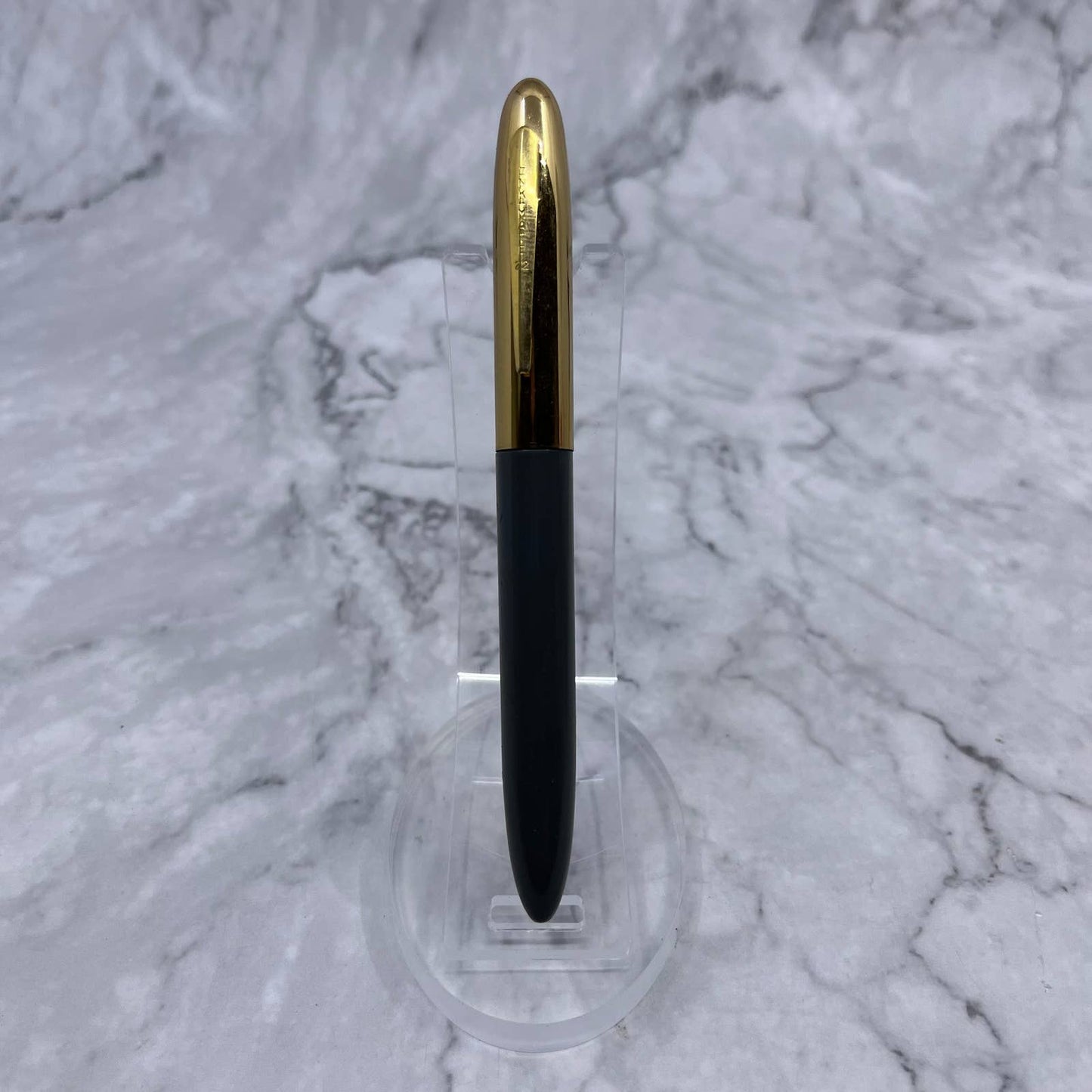 Vintage Inkmate 22 Gray and Brass Fountain Pen SE6
