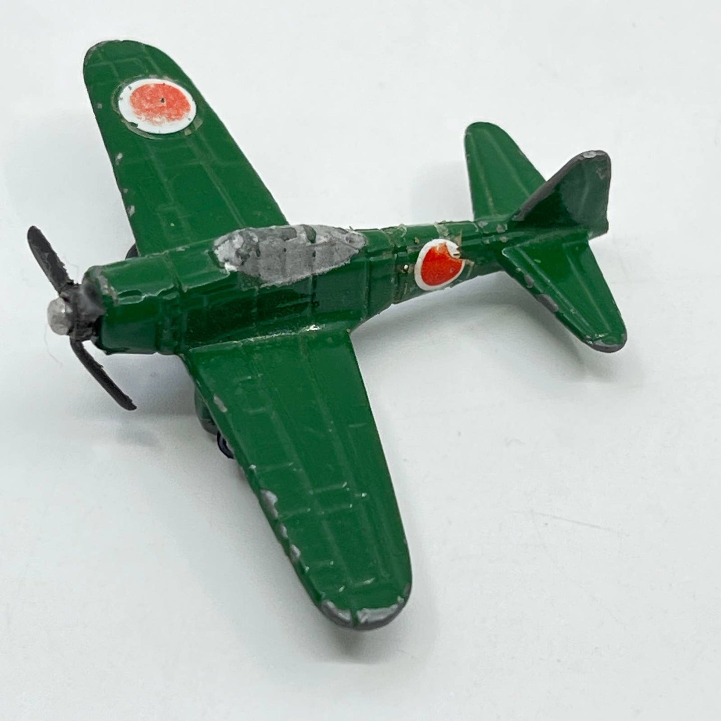Tootsie Toy Japanese Mitsubishi A6M Zero Die Cast Toy War Plane SD6